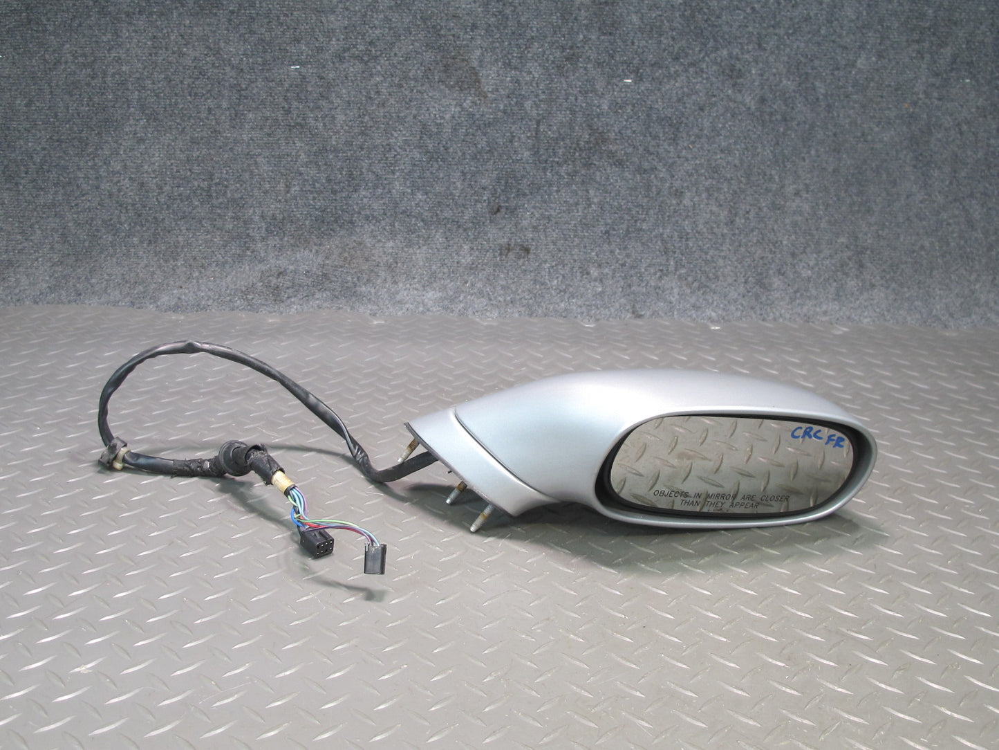97-04 Chevrolet Corvette C5 Right Door Exterior Side View Heated Mirror OEM