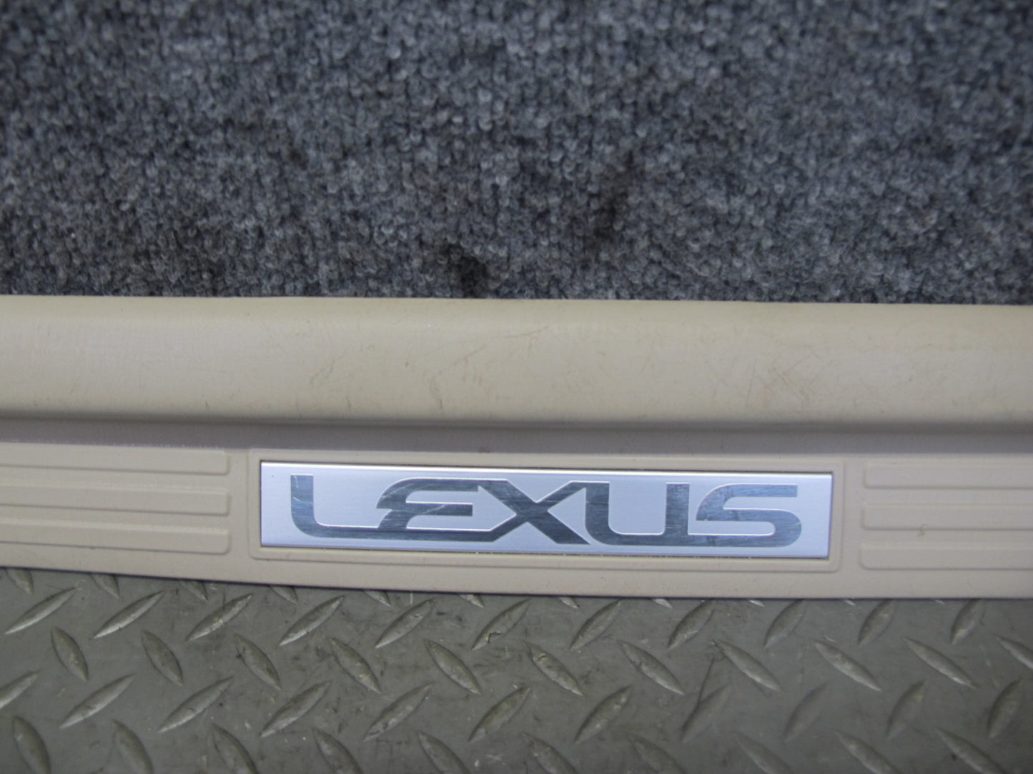 2003-2007 Lexus UZJ100L LX470 Front & Rear Door Scuff Sill Plate Trim Set of 4