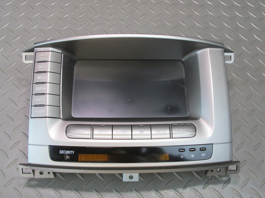 2003-2007 Lexus UZJ100L LX470 Dash GPS Navigation Screen Display 86111-60172