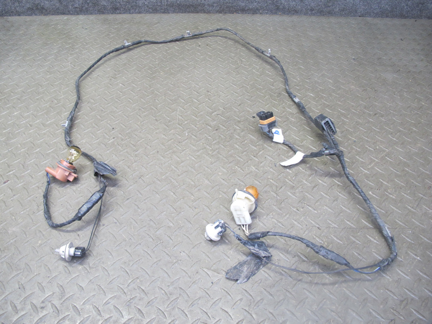 97-04 Chevrolet Corvette C5 Front Bumper Light Lamp Wire Wiring Harness OEM