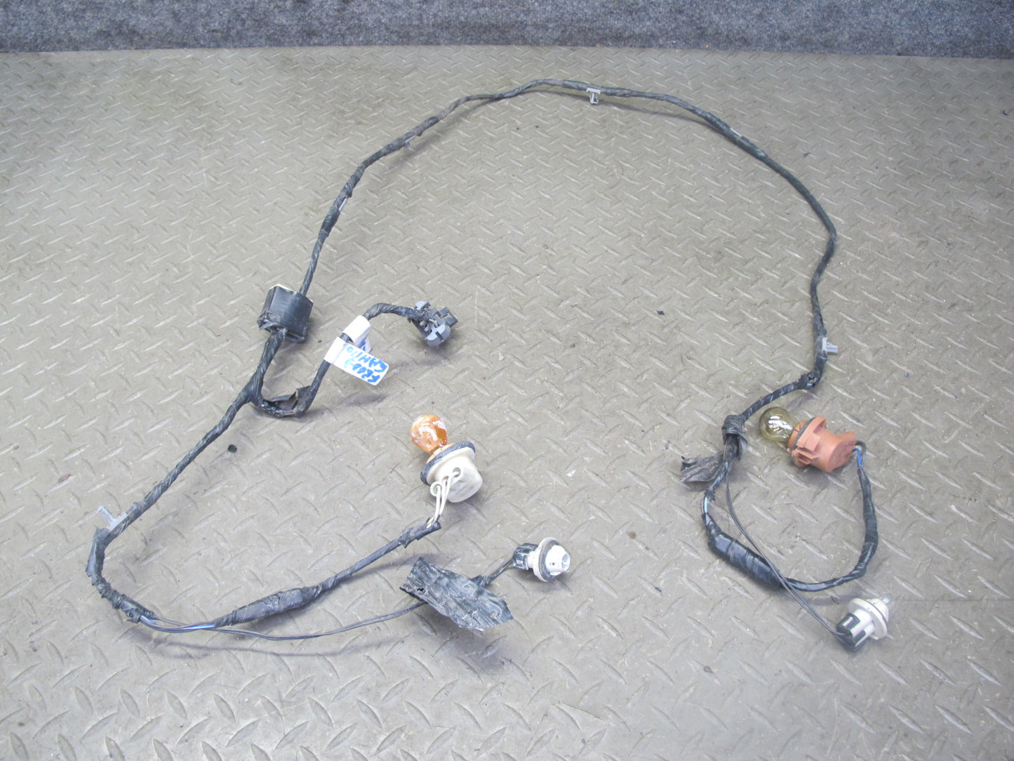 97-04 Chevrolet Corvette C5 Front Bumper Light Lamp Wire Wiring Harness OEM