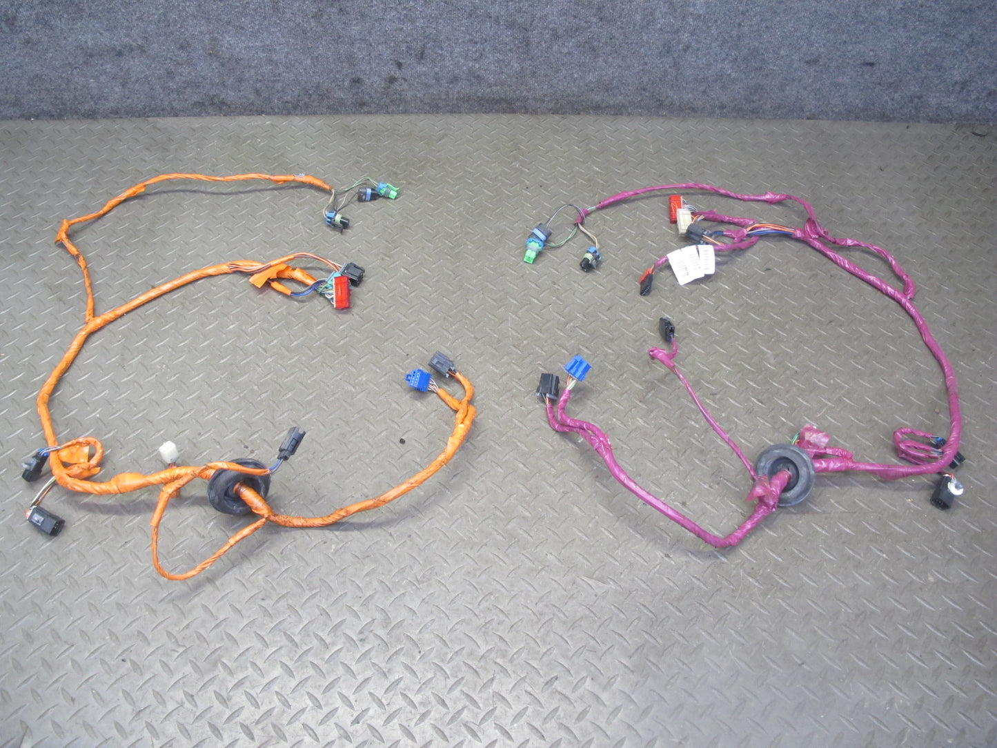 97-04 Chevrolet Corvette C5 Set of 2 Left & Right Door Wire Wiring Harness OEM
