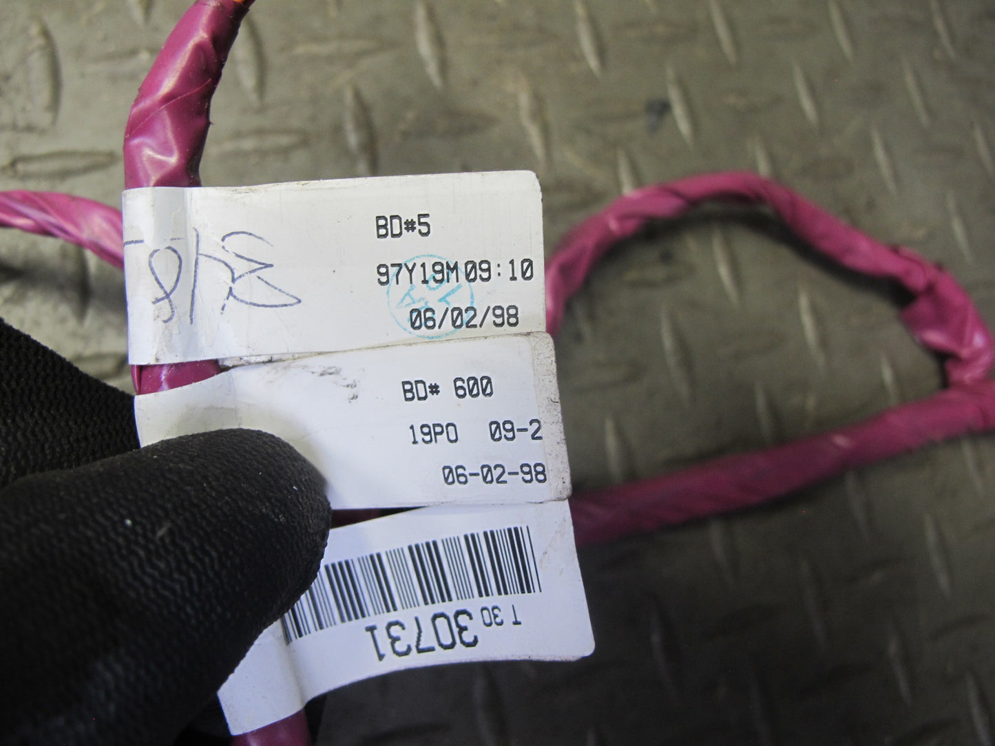 97-04 Chevrolet Corvette C5 Set of 2 Left & Right Door Wire Wiring Harness OEM