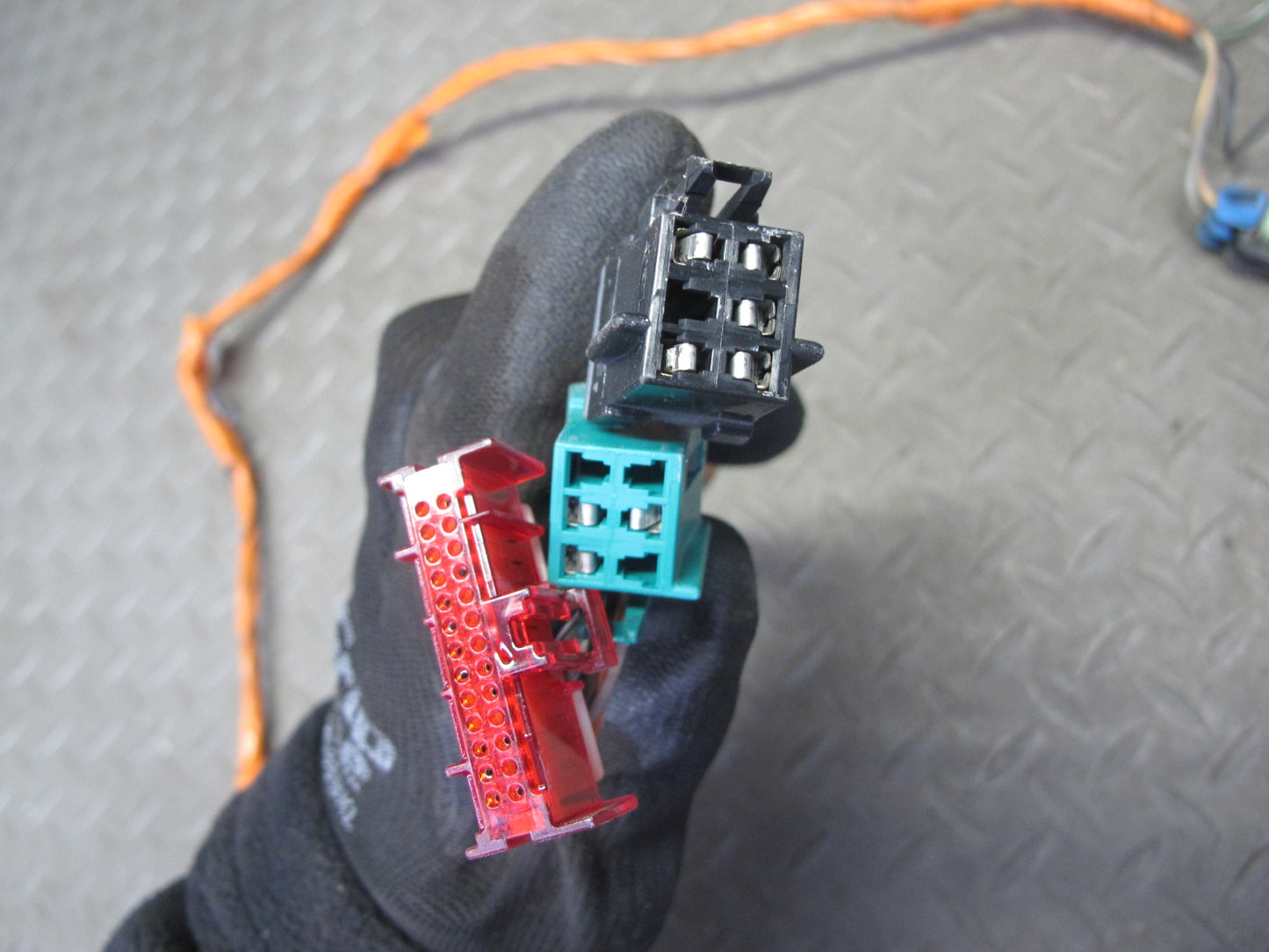 97-04 Chevrolet Corvette C5 Set of 2 Left & Right Door Wire Wiring Harness OEM