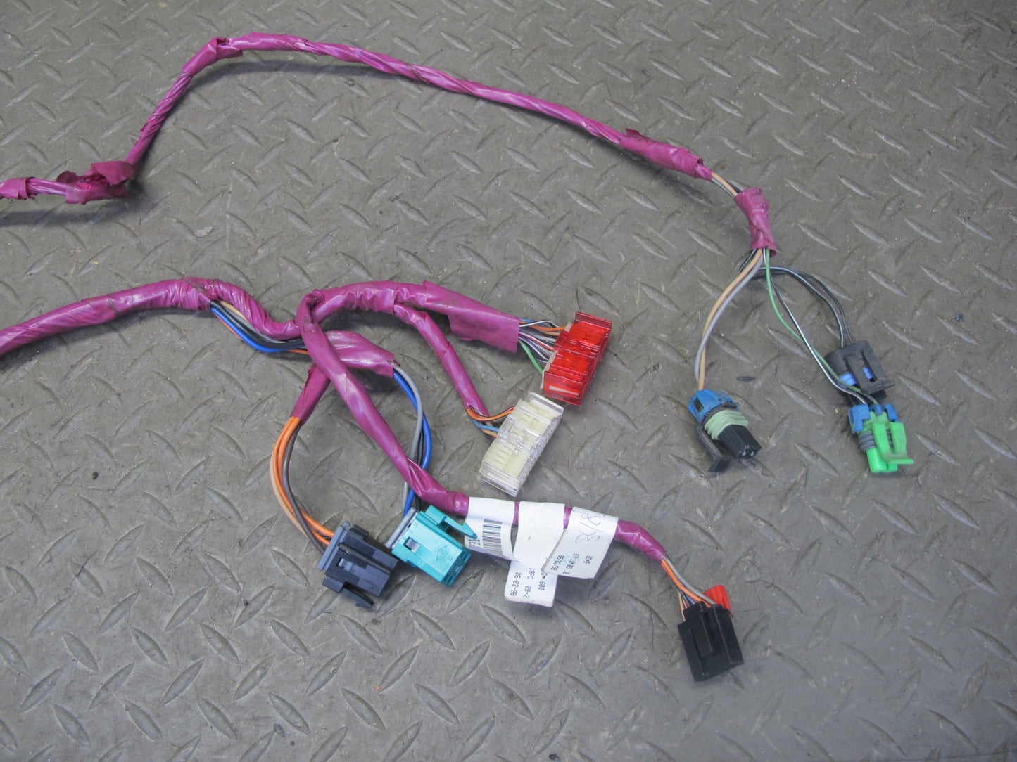 97-04 Chevrolet Corvette C5 Set of 2 Left & Right Door Wire Wiring Harness OEM