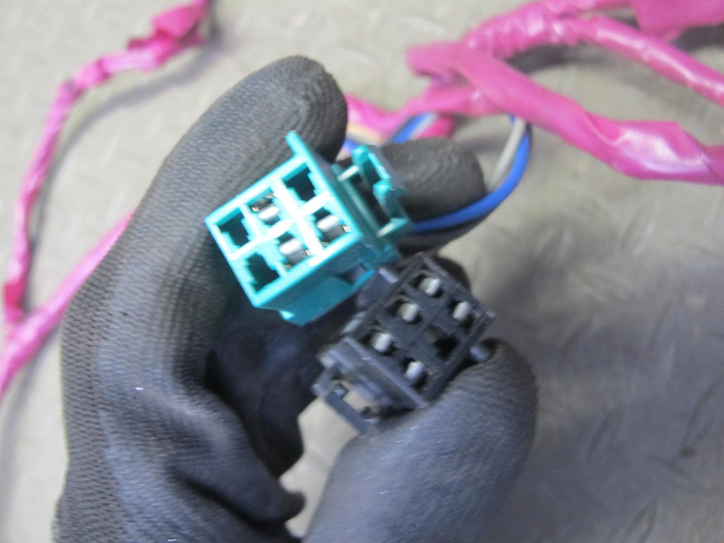 97-04 Chevrolet Corvette C5 Set of 2 Left & Right Door Wire Wiring Harness OEM