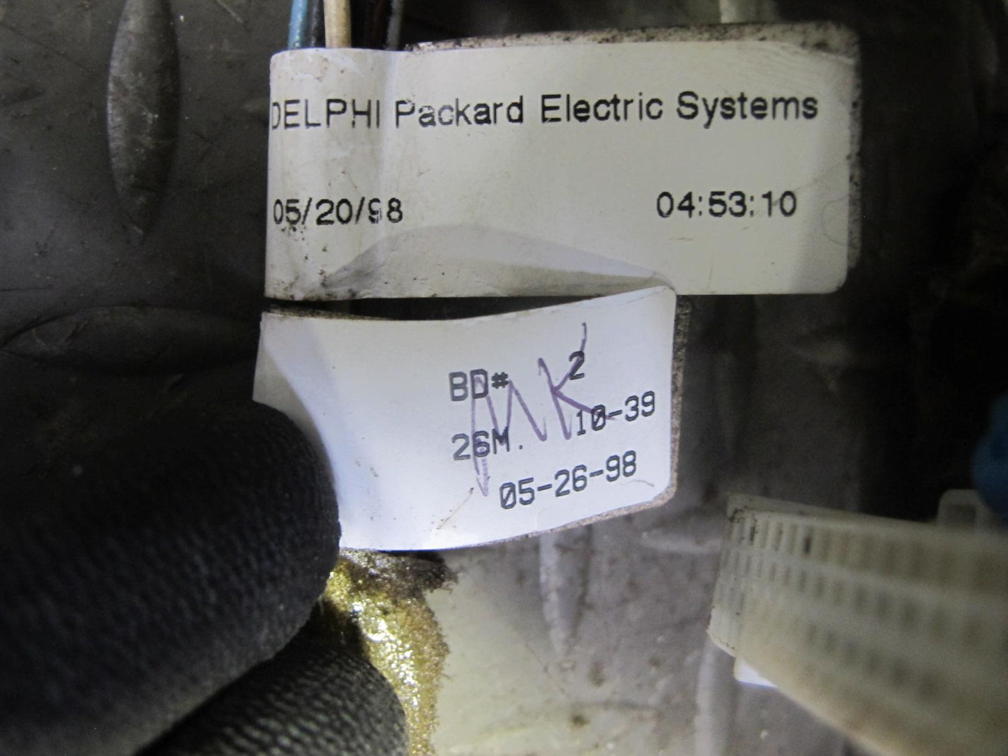 1998 Chevrolet Corvette C5 Hatch A/T Interior Wire Wiring Harness OEM