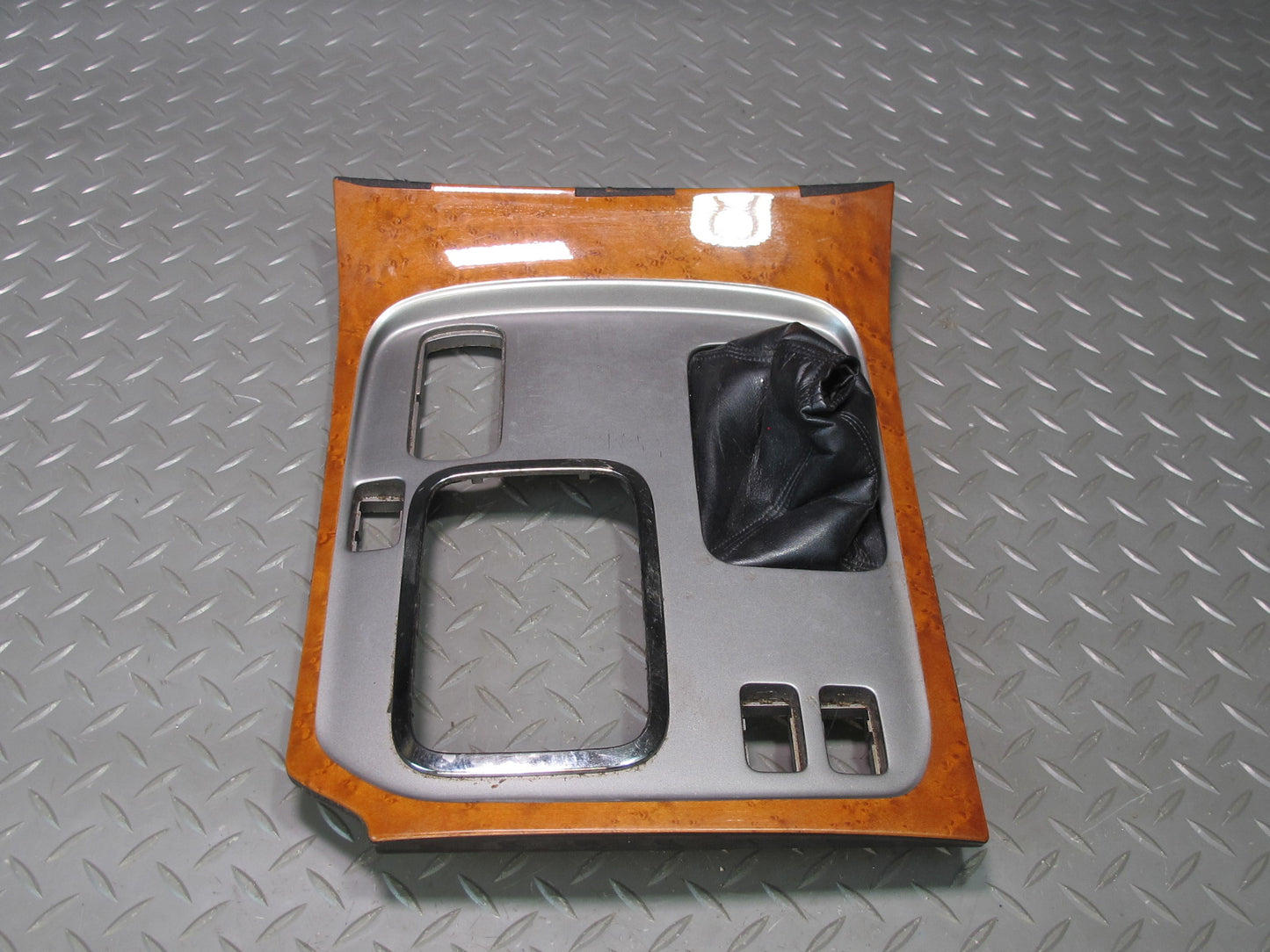 2003-2007 Lexus UZJ100L LX470 Center Console Shifter Wood Trim Cover  Panel