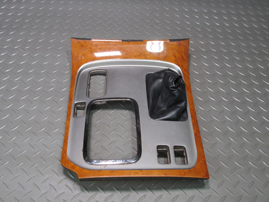 2003-2007 Lexus UZJ100L LX470 Center Console Shifter Wood Trim Cover  Panel