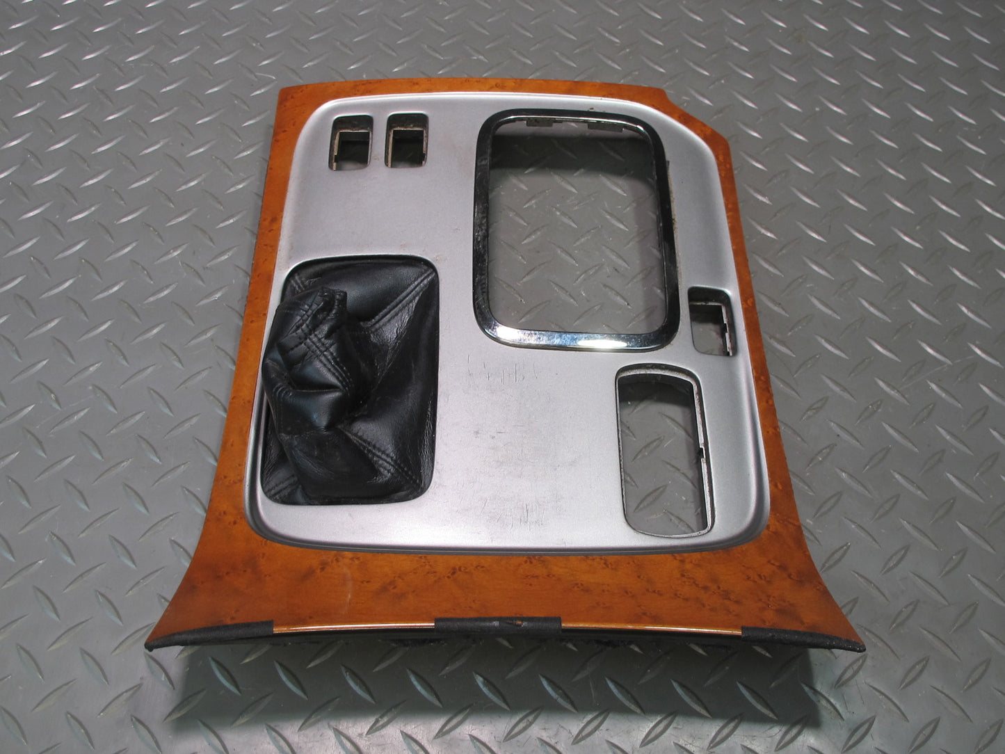 2003-2007 Lexus UZJ100L LX470 Center Console Shifter Wood Trim Cover  Panel