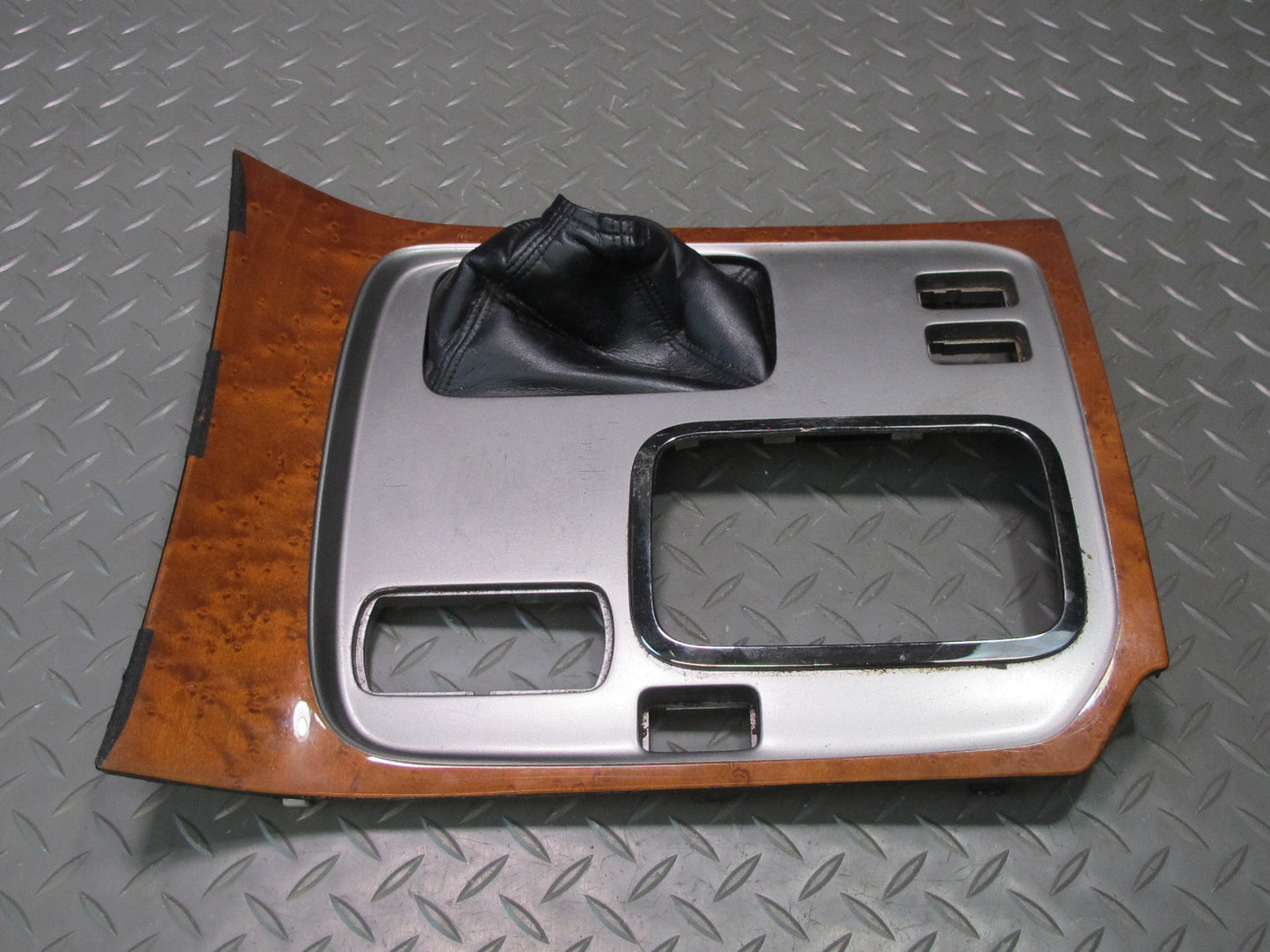 2003-2007 Lexus UZJ100L LX470 Center Console Shifter Wood Trim Cover  Panel