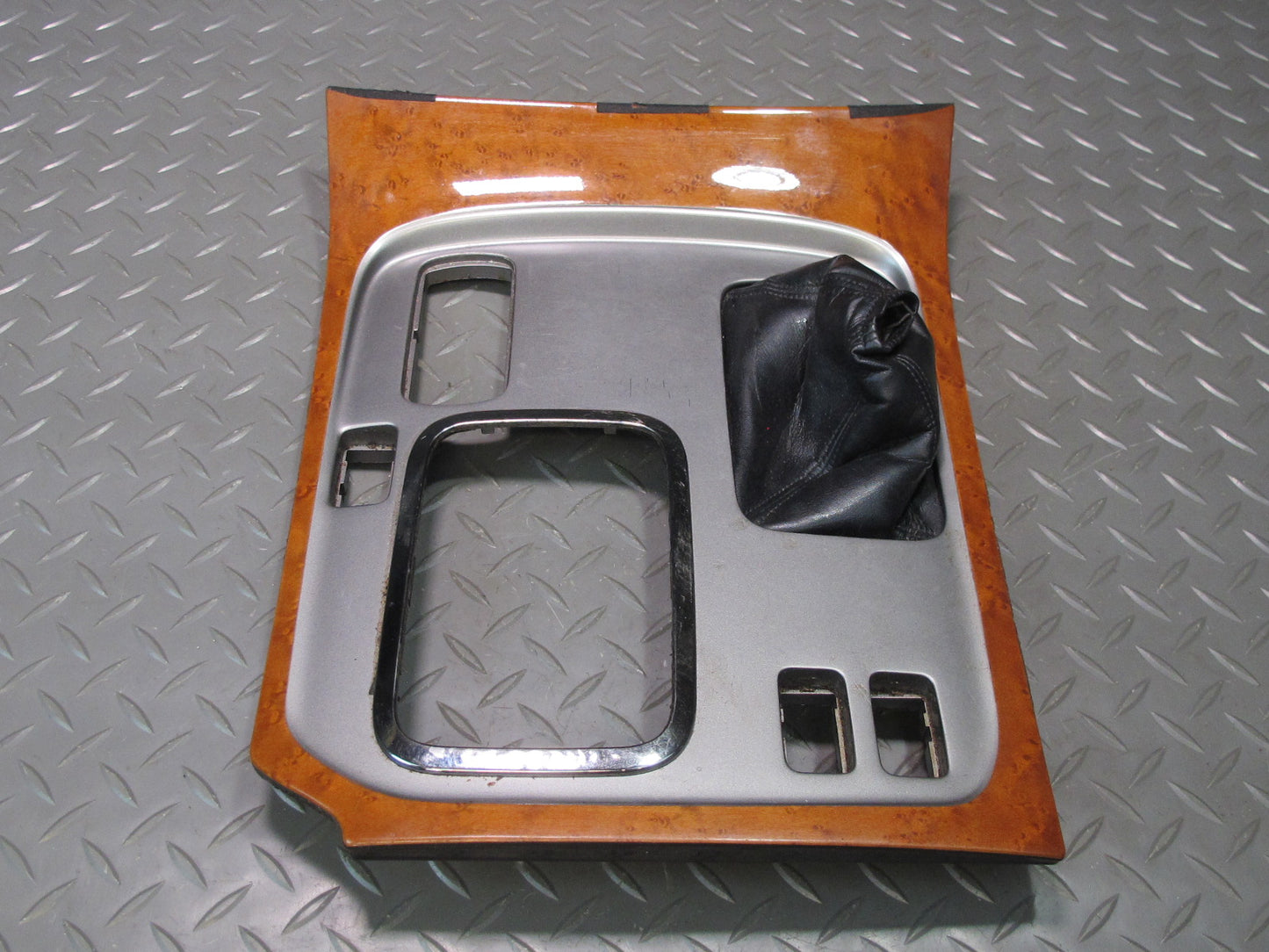 2003-2007 Lexus UZJ100L LX470 Center Console Shifter Wood Trim Cover  Panel