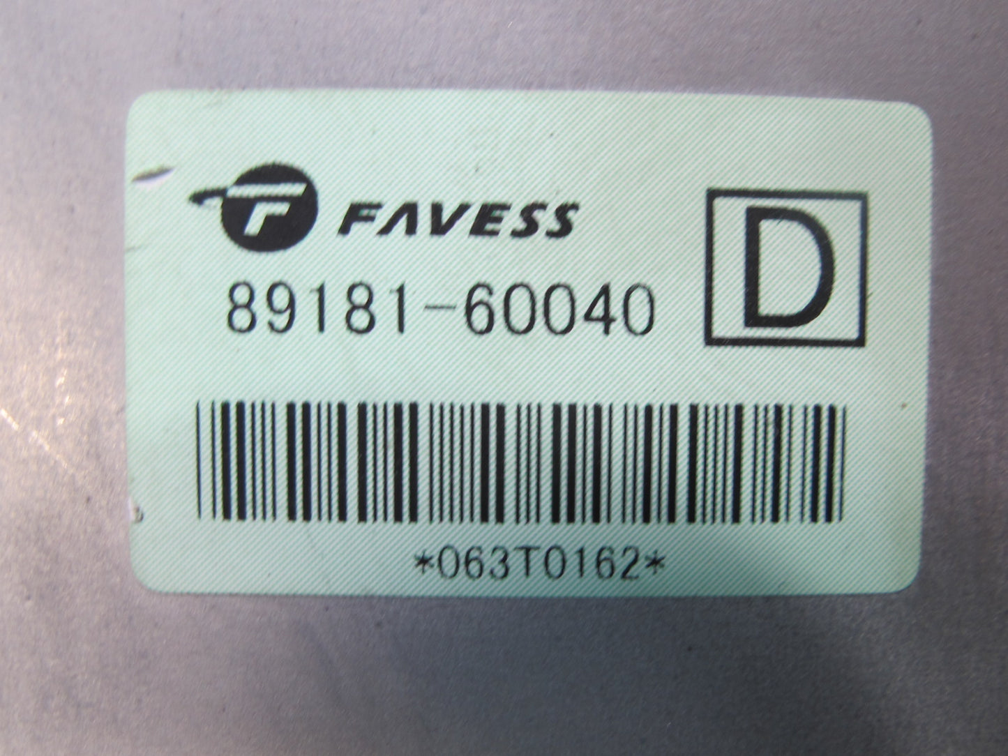 2006-2007 Lexus UZJ100L LX470 Steering Control Module 89181-60040