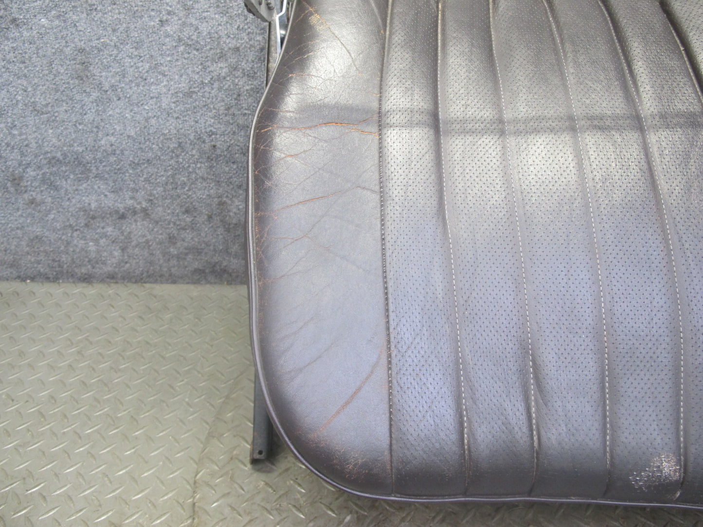 81-85 Mercedes R107 380SL Front Right Seat Lower Leather Cushion Brazil OEM