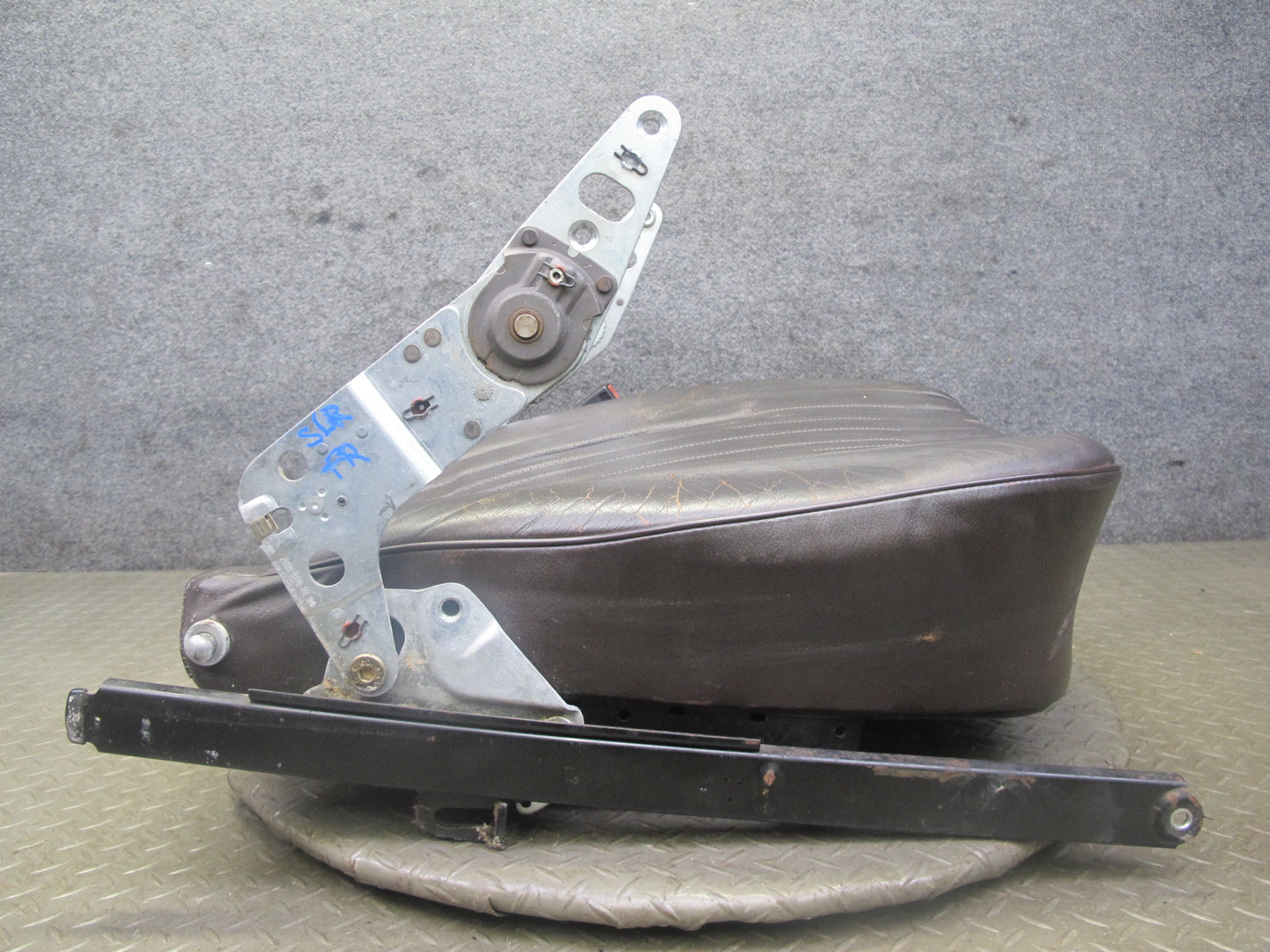 81-85 Mercedes R107 380SL Front Right Seat Lower Leather Cushion Brazil OEM
