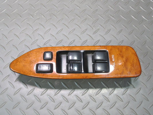 2003-2007 Lexus UZJ100L LX470 Front Left Door Master Power Window Switch Wood