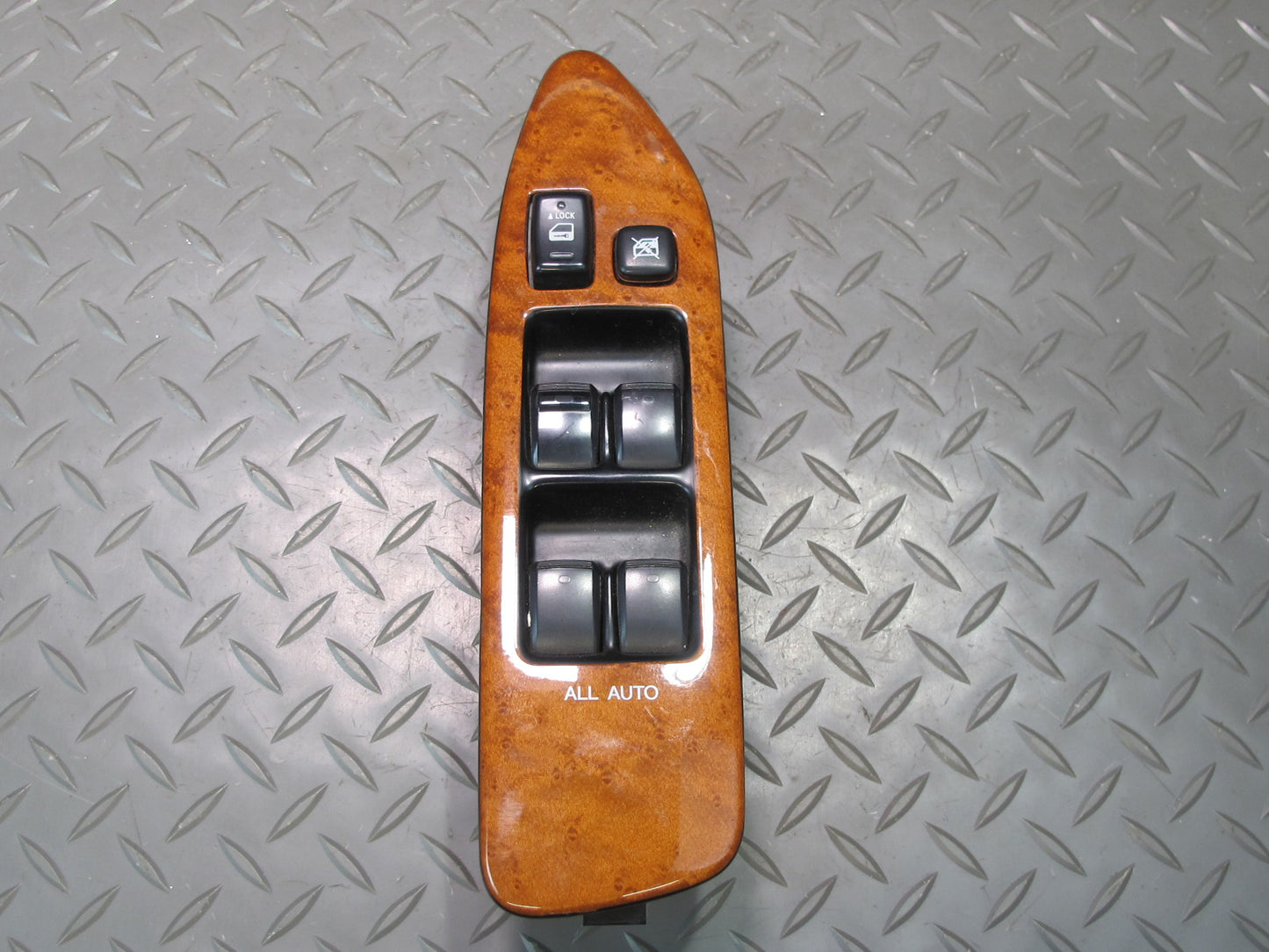 2003-2007 Lexus UZJ100L LX470 Front Left Door Master Power Window Switch Wood