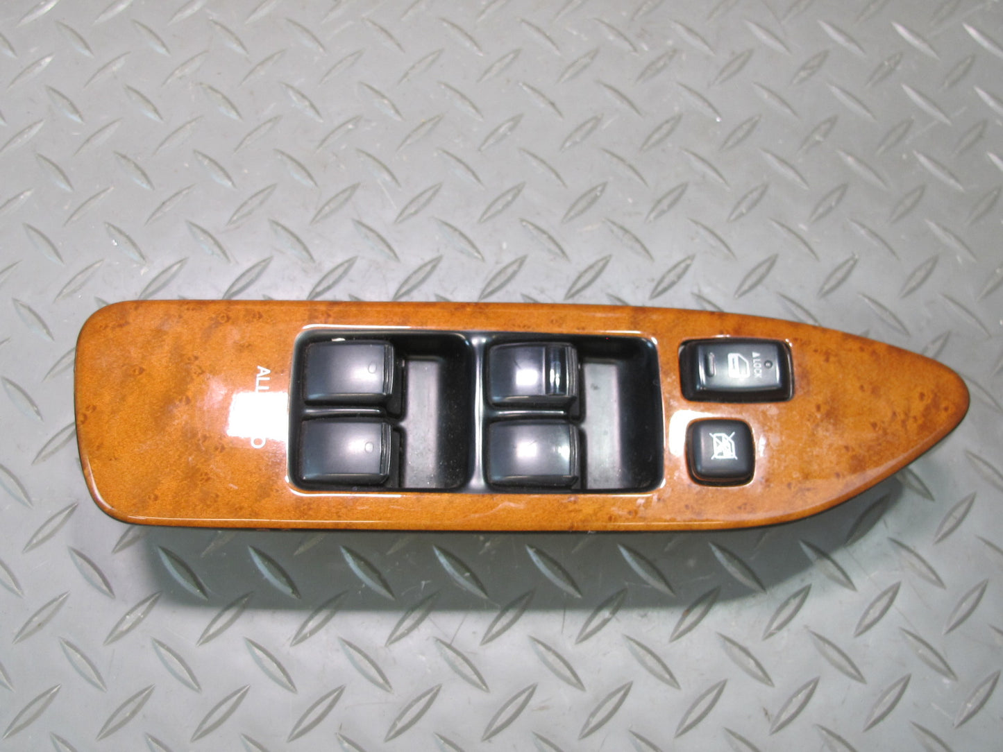 2003-2007 Lexus UZJ100L LX470 Front Left Door Master Power Window Switch Wood