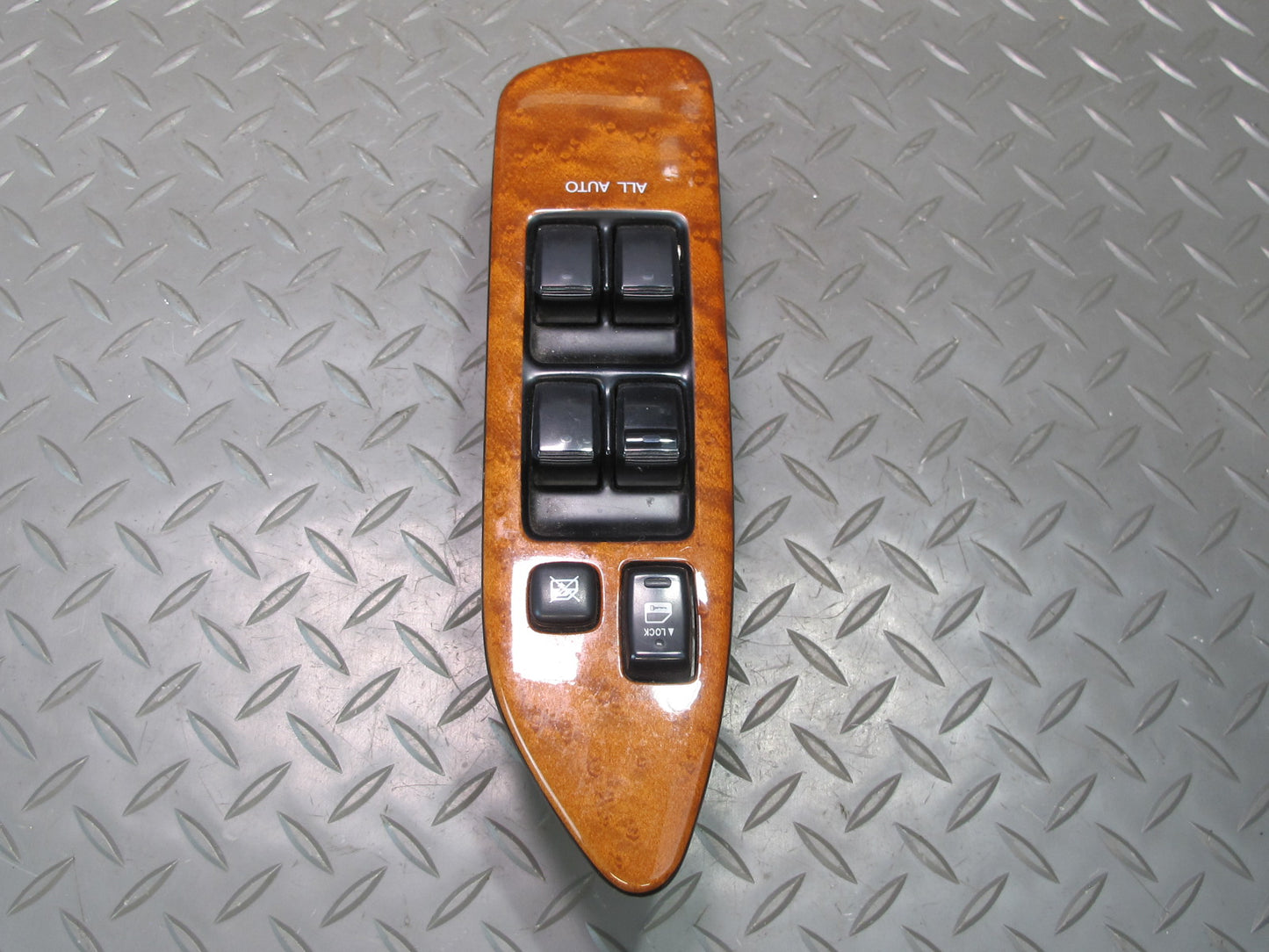 2003-2007 Lexus UZJ100L LX470 Front Left Door Master Power Window Switch Wood