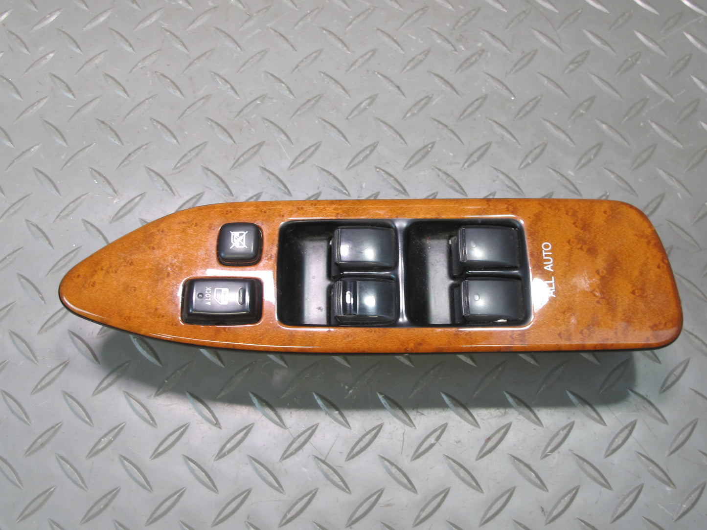 2003-2007 Lexus UZJ100L LX470 Front Left Door Master Power Window Switch Wood