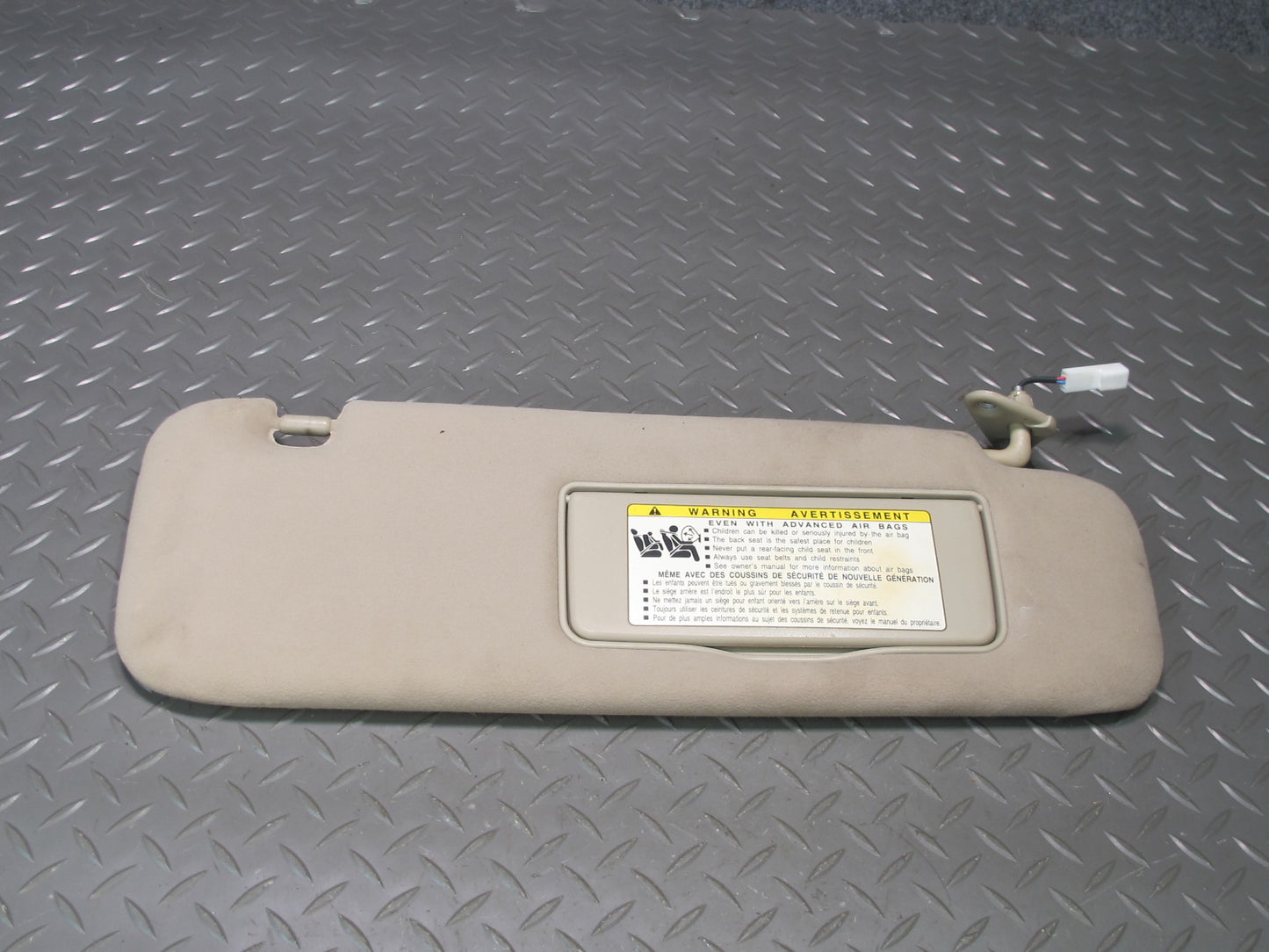 2003-2007 Lexus UZJ100L LX470 Primary & Secondary Front Sun Visor Set of 4