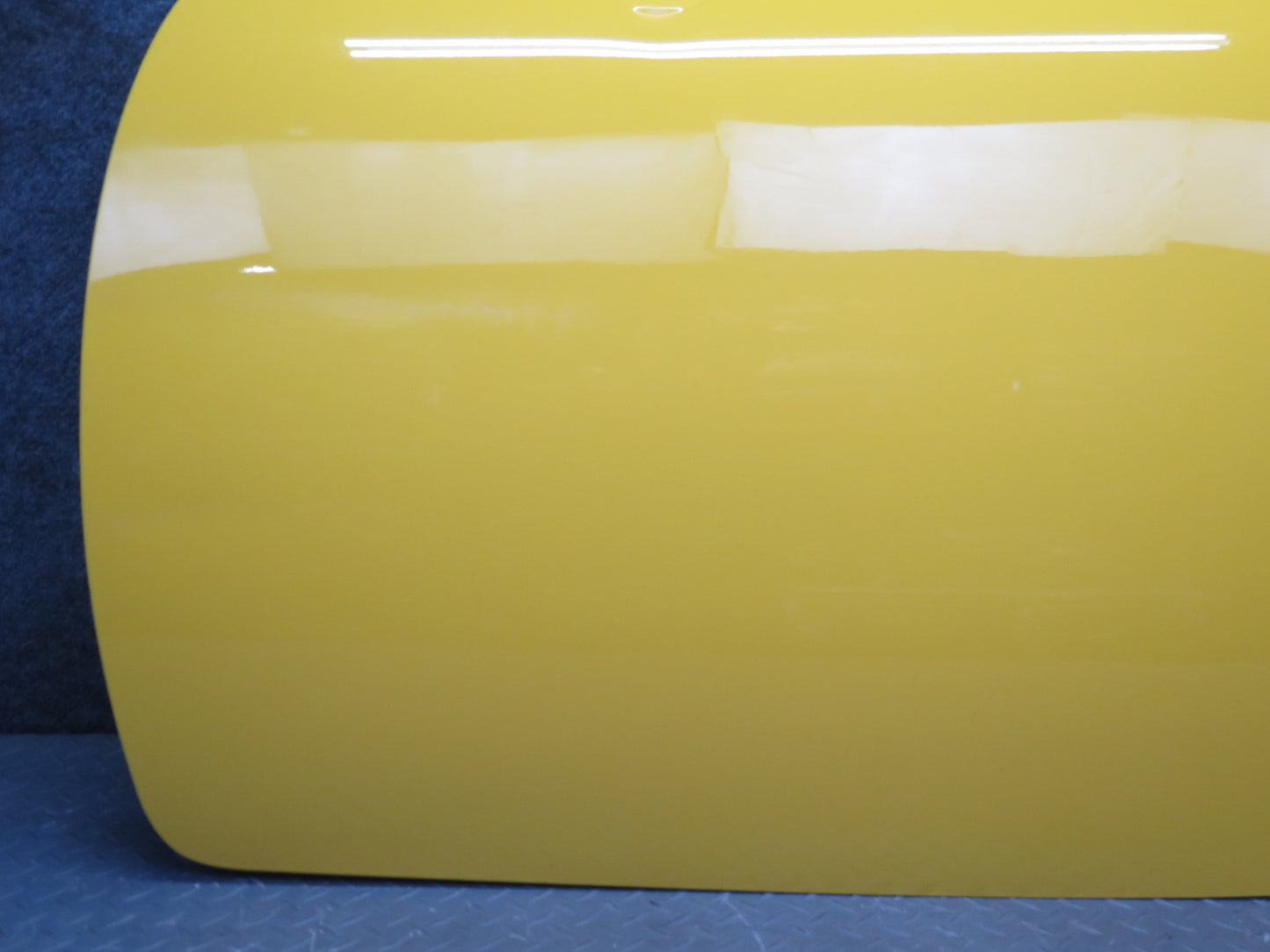 06-09 Pontiac Solstice Left Driver Door Shell Panel Cover Yellow 20K Miles OEM