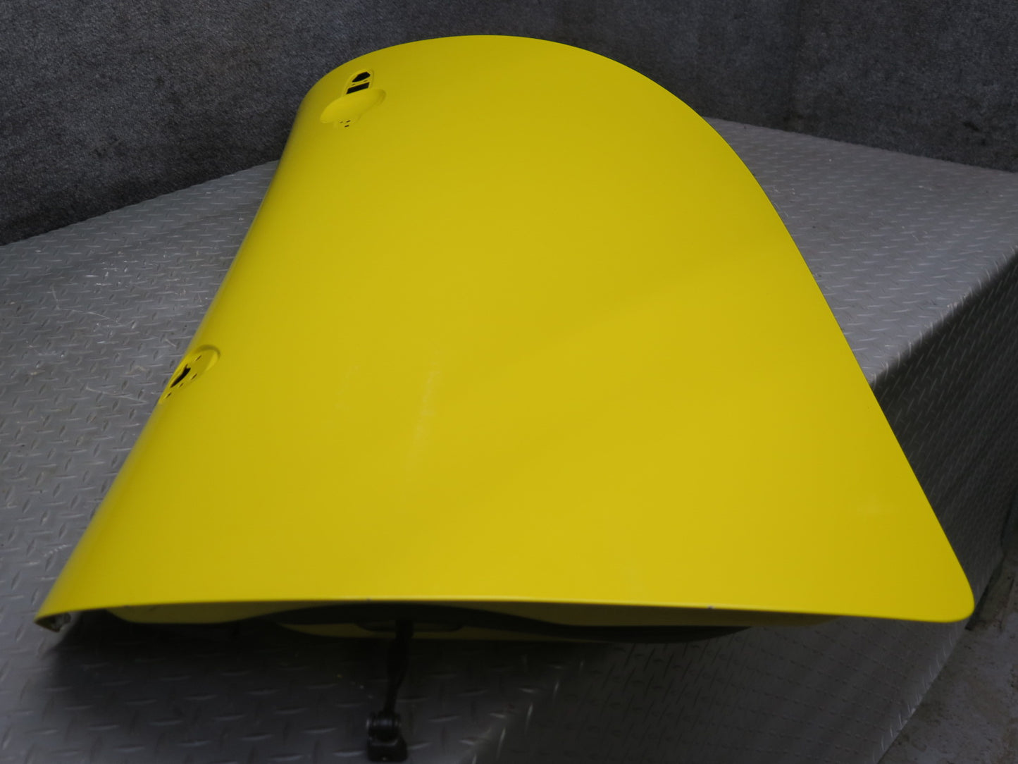 06-09 Pontiac Solstice Left Driver Door Shell Panel Cover Yellow 20K Miles OEM