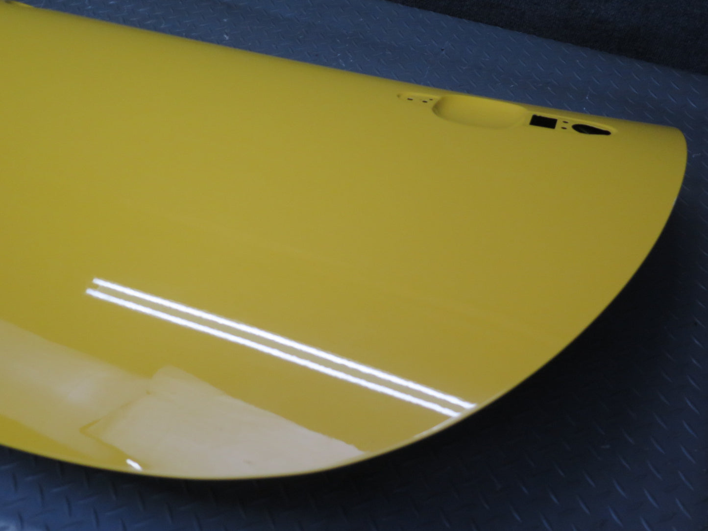 06-09 Pontiac Solstice Left Driver Door Shell Panel Cover Yellow 20K Miles OEM