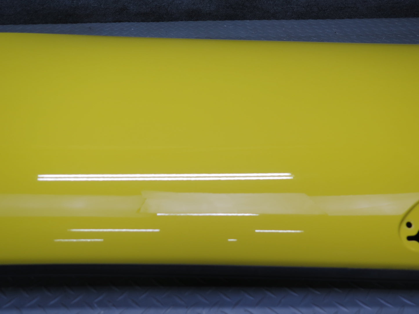 06-09 Pontiac Solstice Left Driver Door Shell Panel Cover Yellow 20K Miles OEM