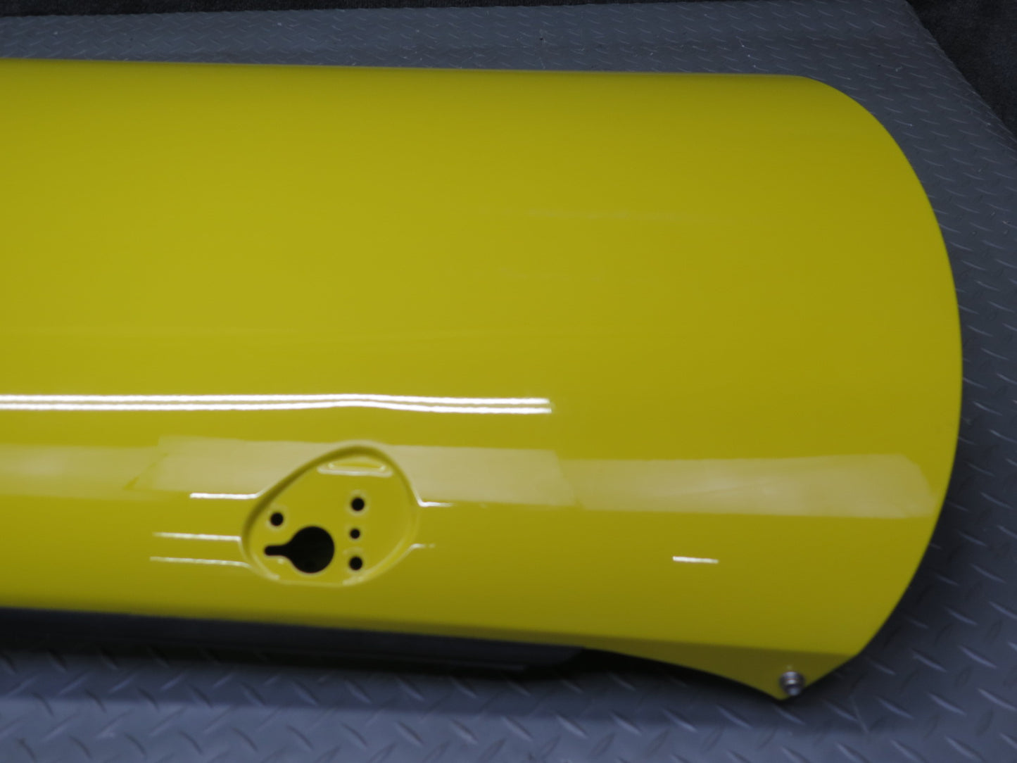 06-09 Pontiac Solstice Left Driver Door Shell Panel Cover Yellow 20K Miles OEM