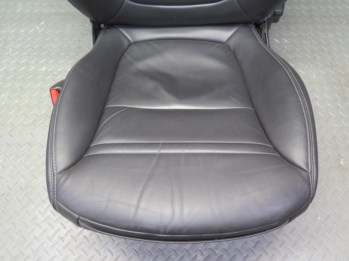 07-09 Pontiac Solstice Set of 2 Front Left & Right Leather Seat Black 20K OEM