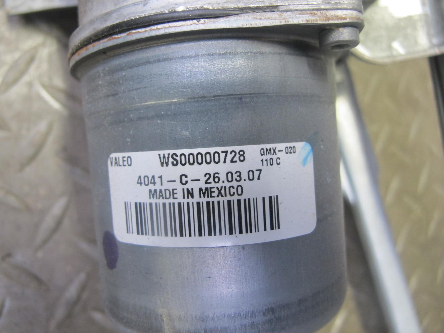 06-08 Pontiac Solstice Windshield Wiper Transmission Linkage w Motor OEM