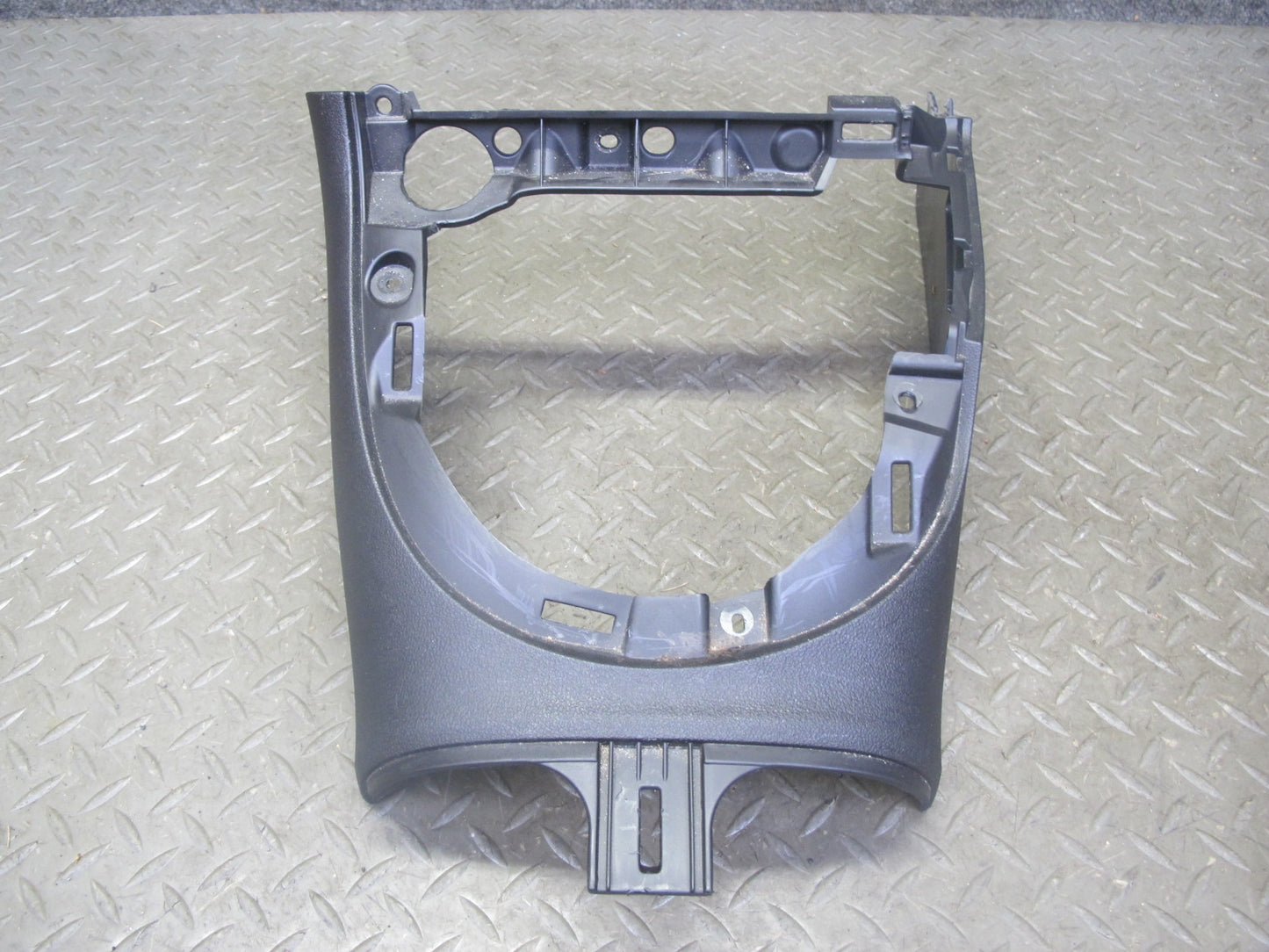 06-09 Pontiac Solstice Center Console Shifter Trim Cover Panel Black OEM