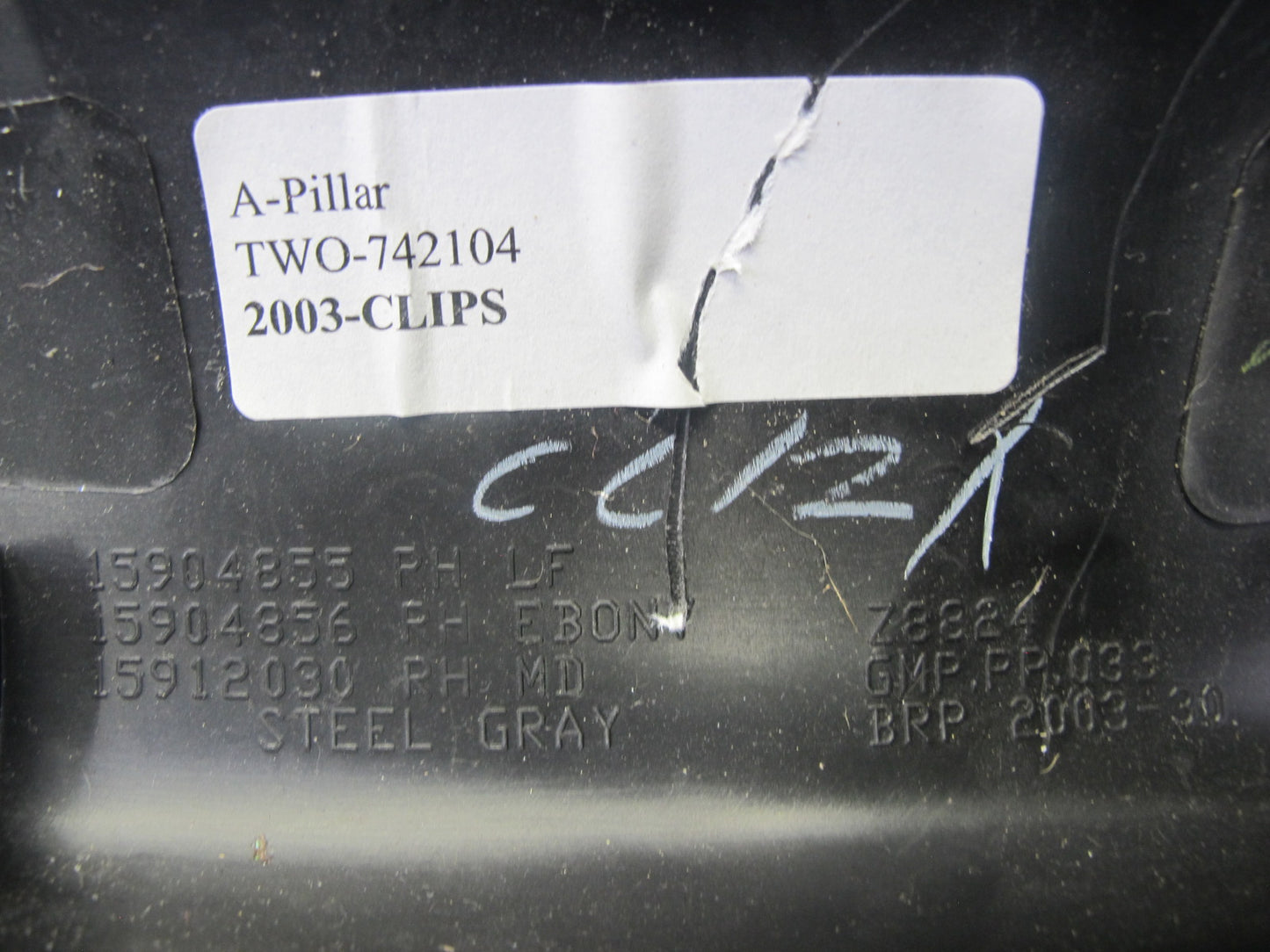 06-10 Pontiac Solstice SKY Convert Front Interior A Pillar Trim Panel Set OEM