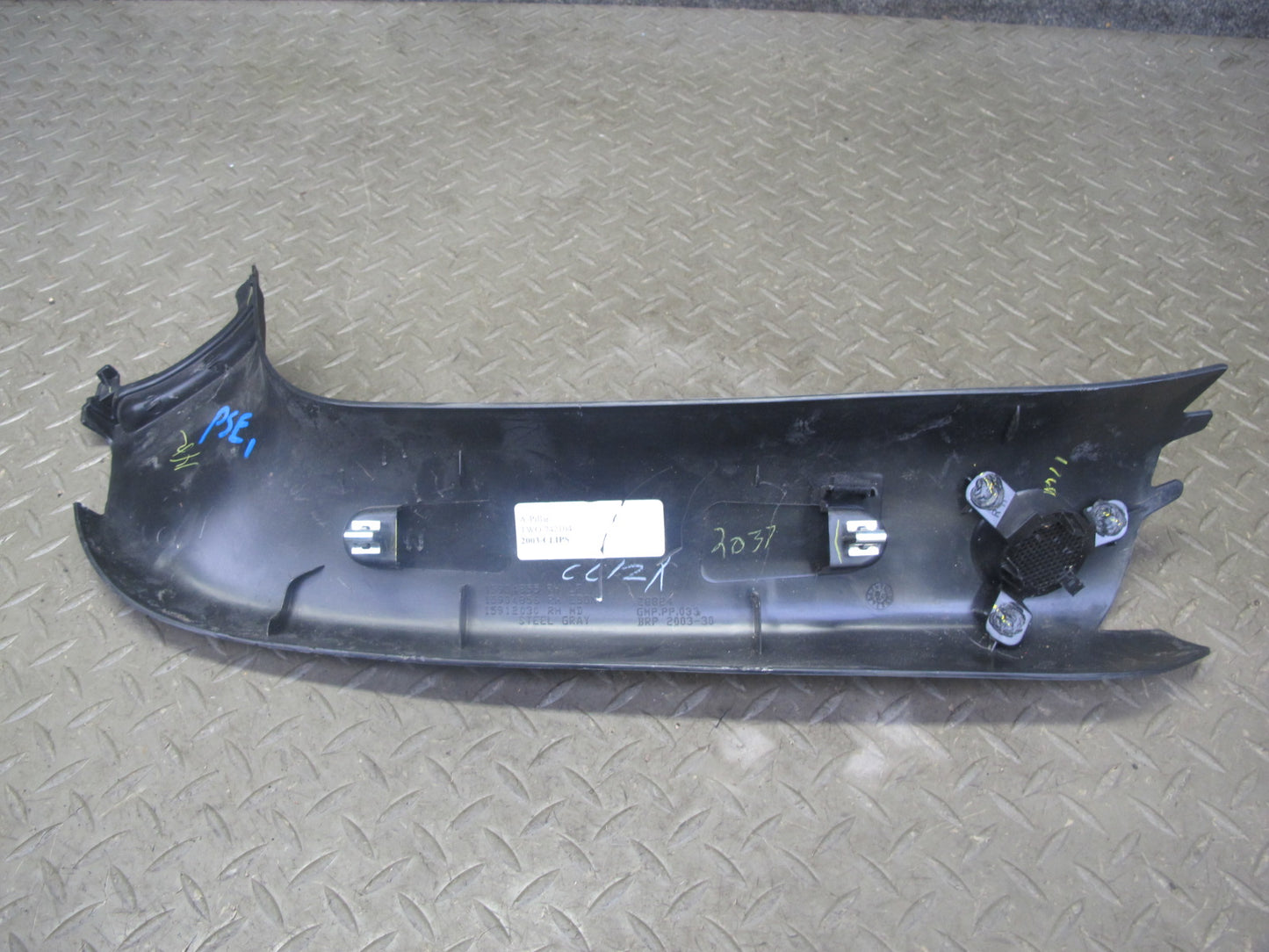 06-10 Pontiac Solstice SKY Convert Front Interior A Pillar Trim Panel Set OEM