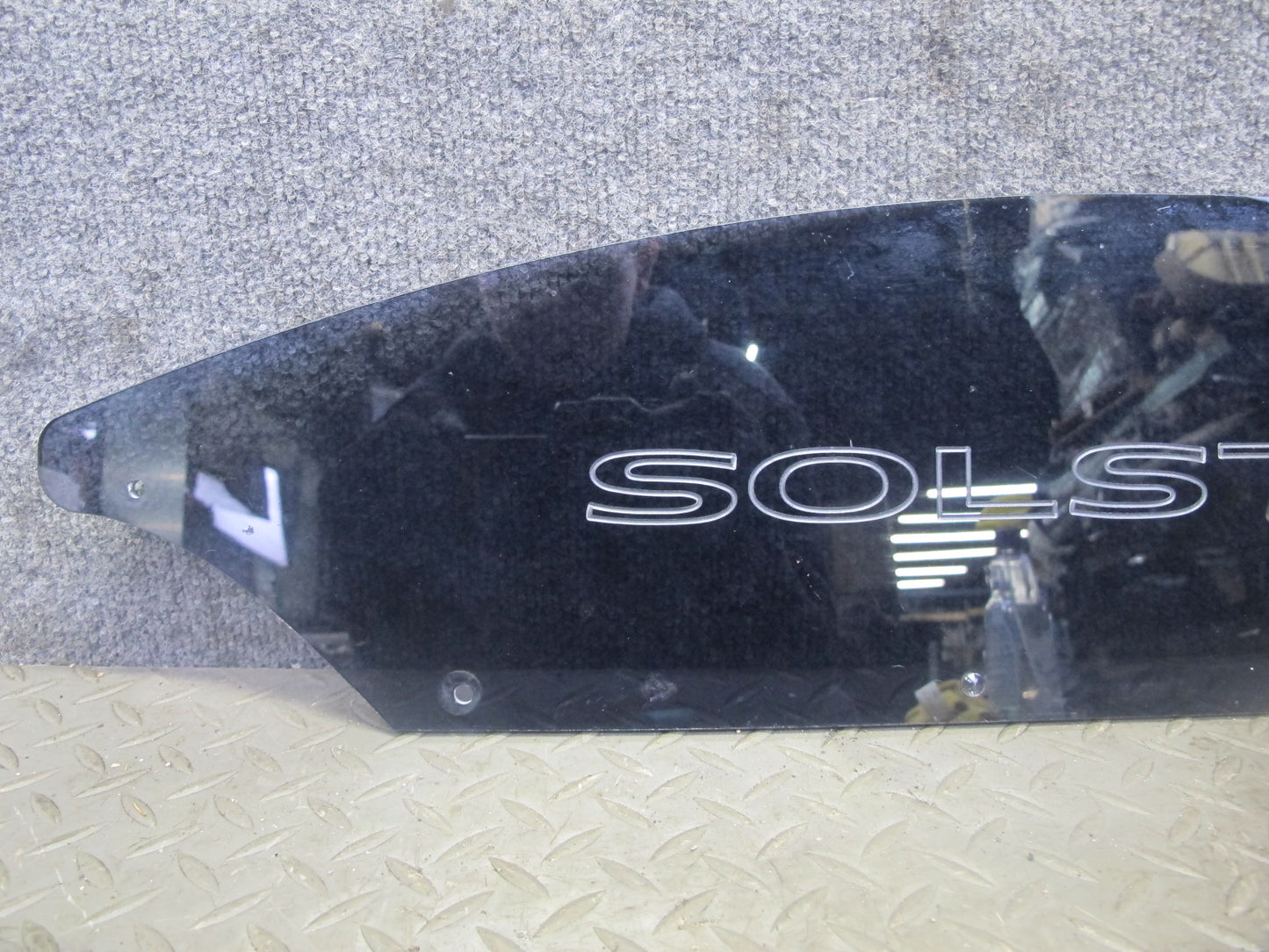 06-09 Pontiac Soltice Convertible Rear Wind Screen Deflector Aftermarket