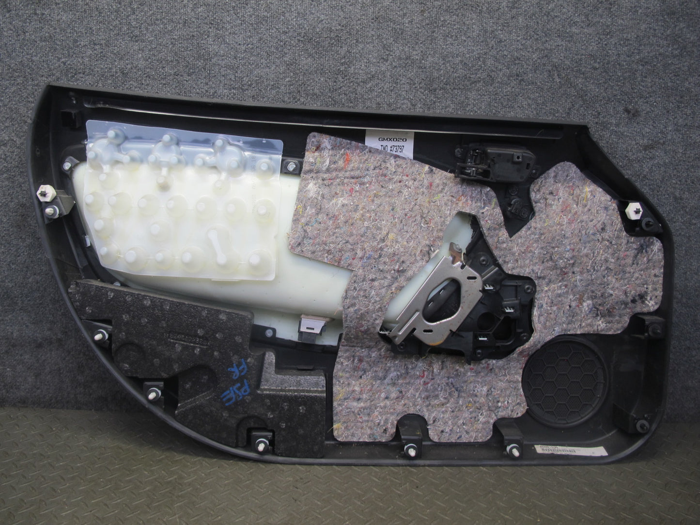 07-08 Pontiac Solstice Set of 2 Door Interior Trim Cover Panel Black 20K OEM