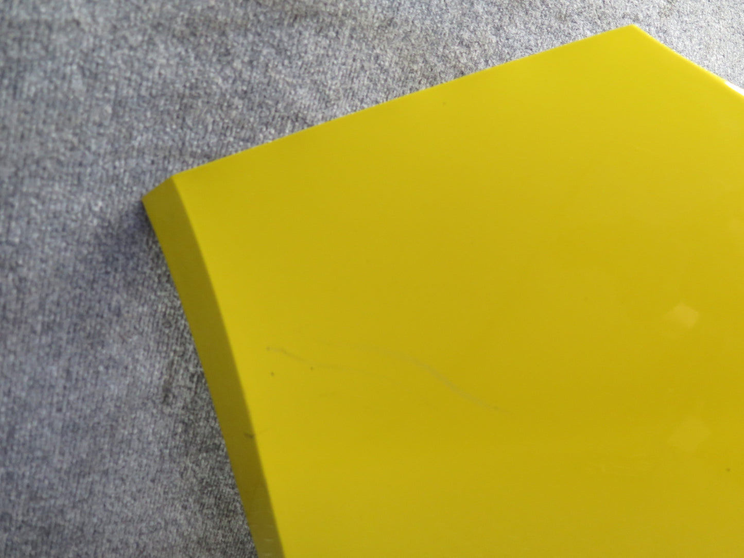 06-09 Pontiac Solstice 2.4L Rear Bumper Cover Yellow 20K Miles OEM