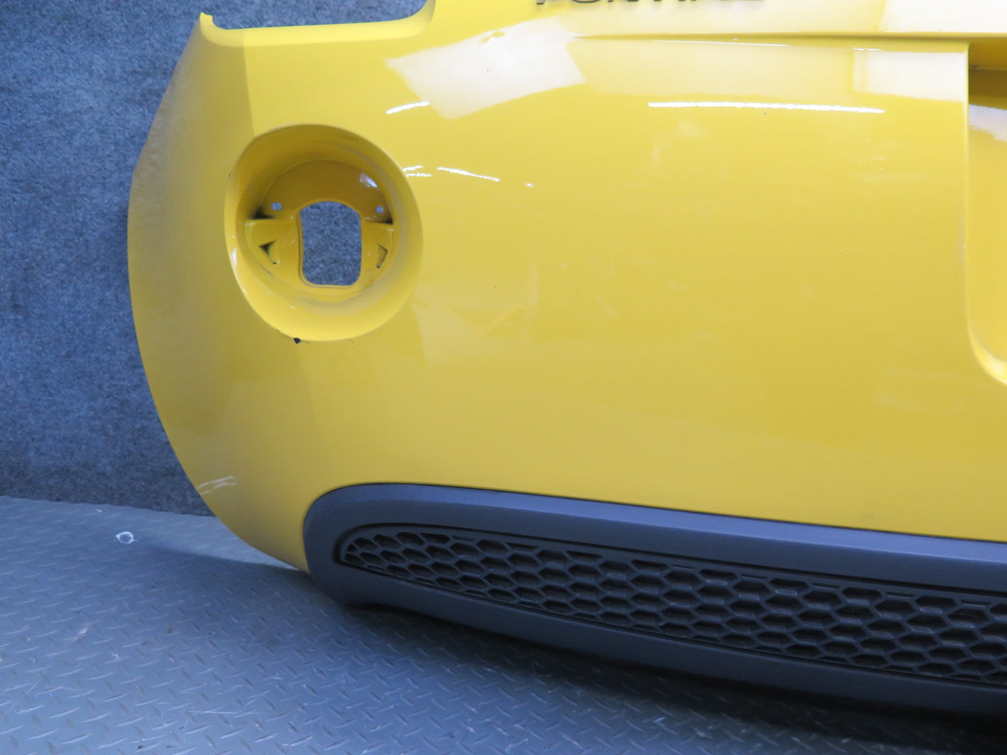 06-09 Pontiac Solstice 2.4L Rear Bumper Cover Yellow 20K Miles OEM