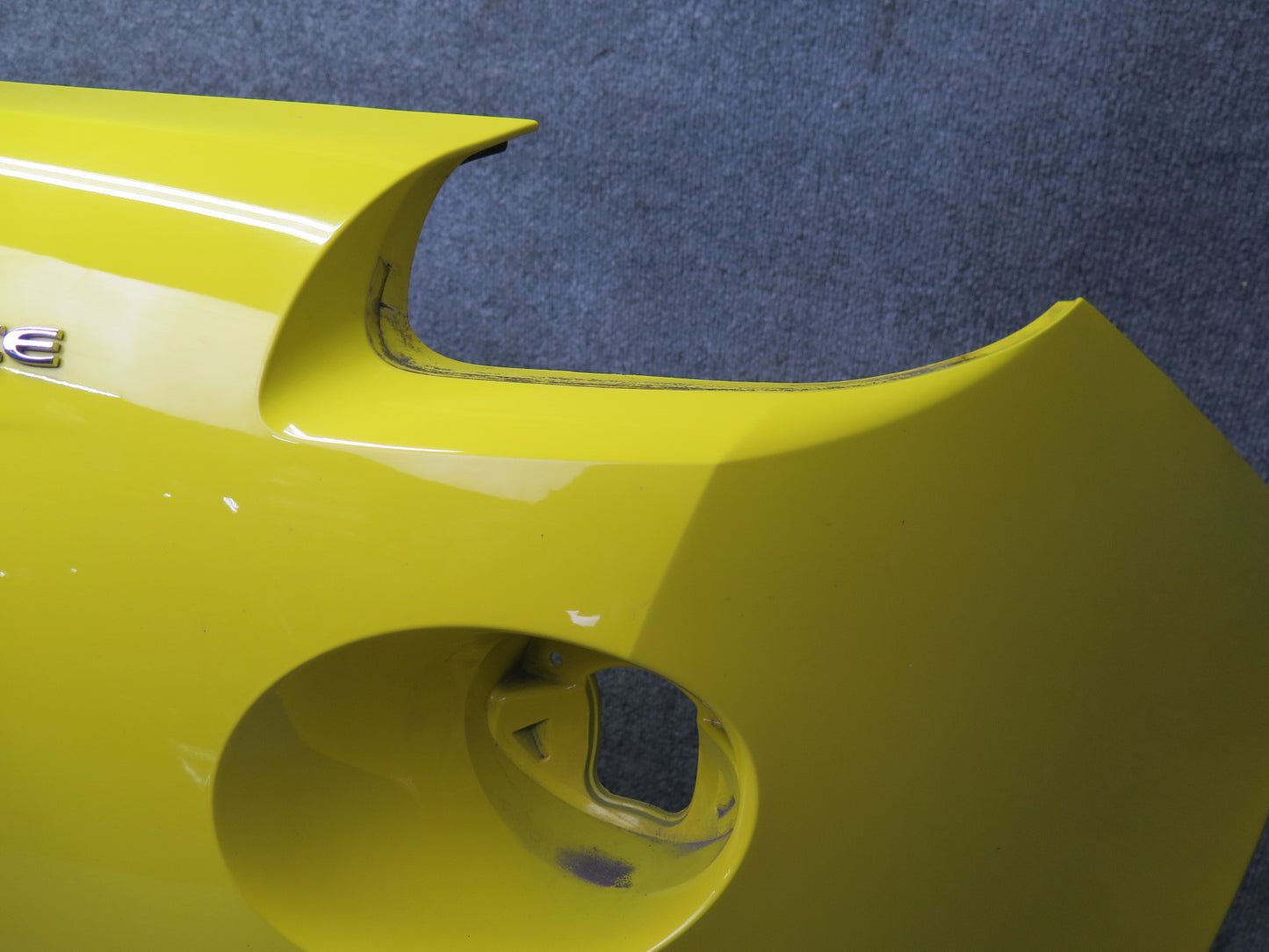 06-09 Pontiac Solstice 2.4L Rear Bumper Cover Yellow 20K Miles OEM