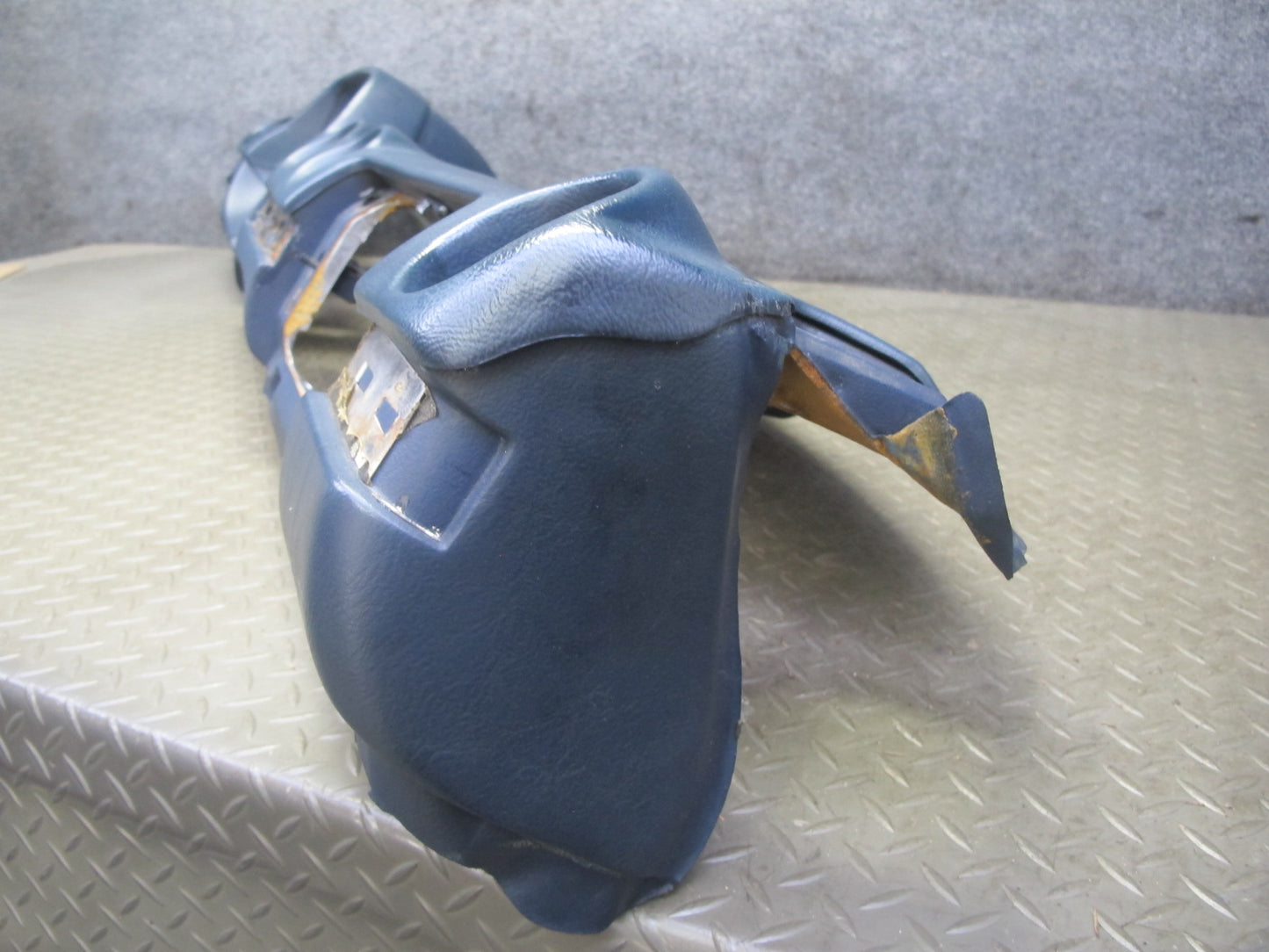 82-85 Mercedes W123 Dashboard Dash Trim Cover Instrument Panel Blue OEM