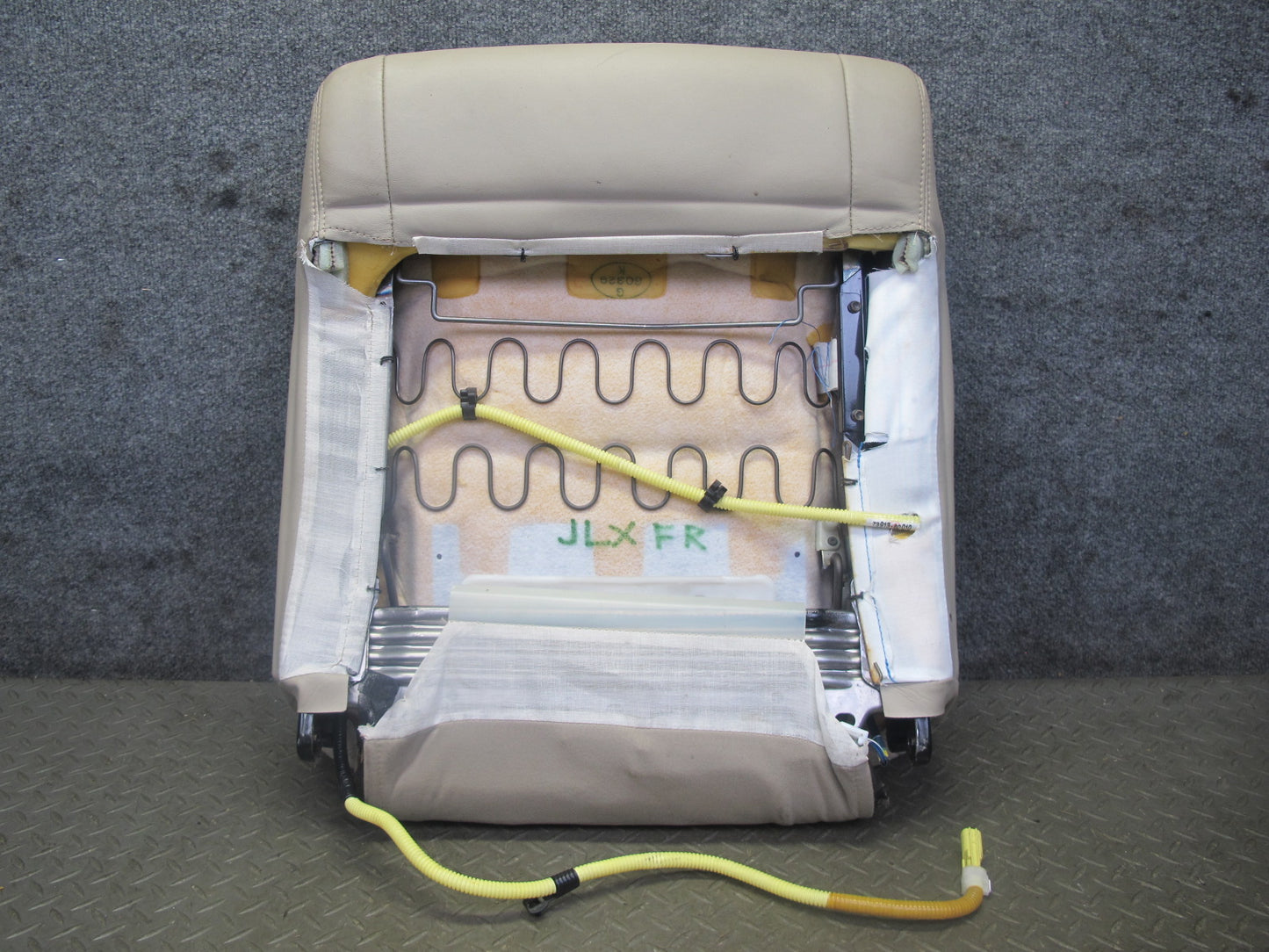 2003-2007 Lexus LX470 Front Right Passenger Side Seat Upper Cushion Ivory