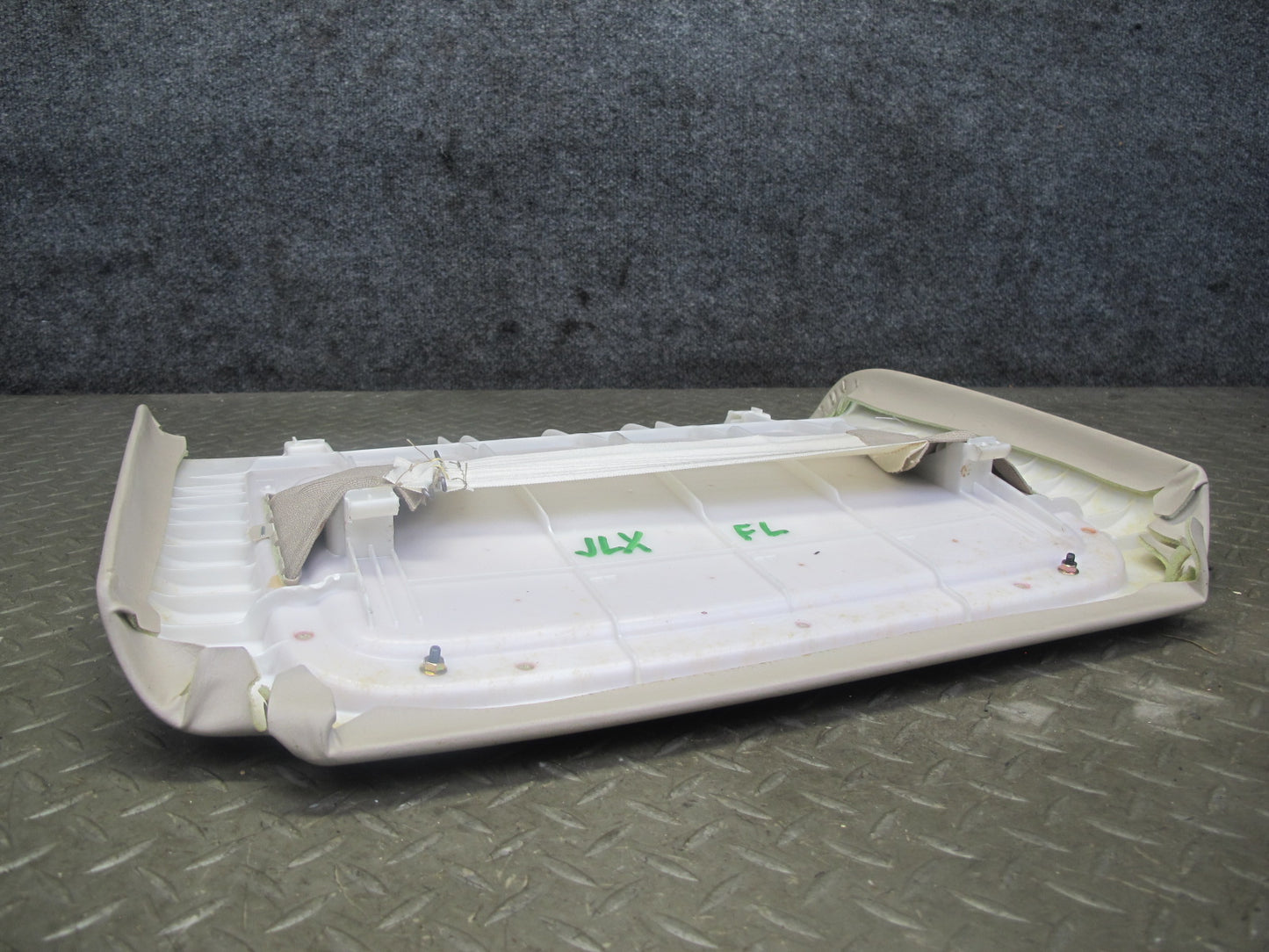 2003-2007 Lexus J100 LX470 Front Left Driver Side Seat Back Rear Panel Ivory