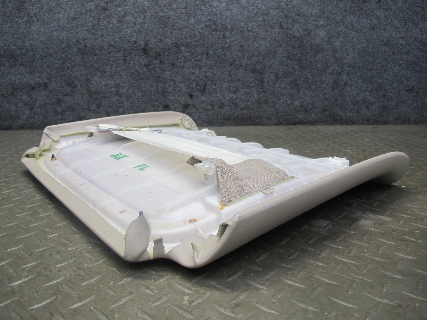 2003-2007 Lexus J100 LX470 Front Left Driver Side Seat Back Rear Panel Ivory