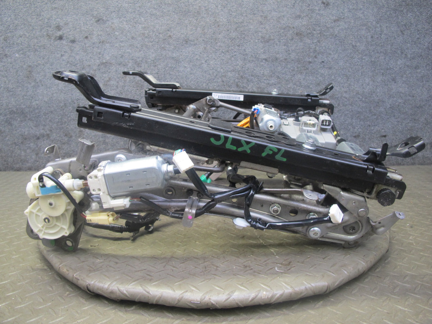 2003-2007 Lexus LX470 Front Left Driver Side Lower Seat Track Frame W/ Motor