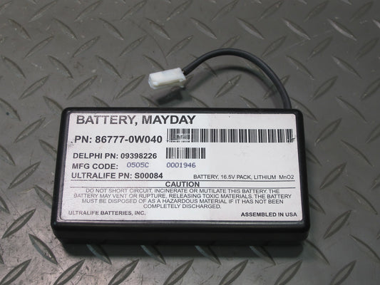 2005-2007 Lexus J100 LX470 Mayday Battery Control Module Unit 86777-0W040