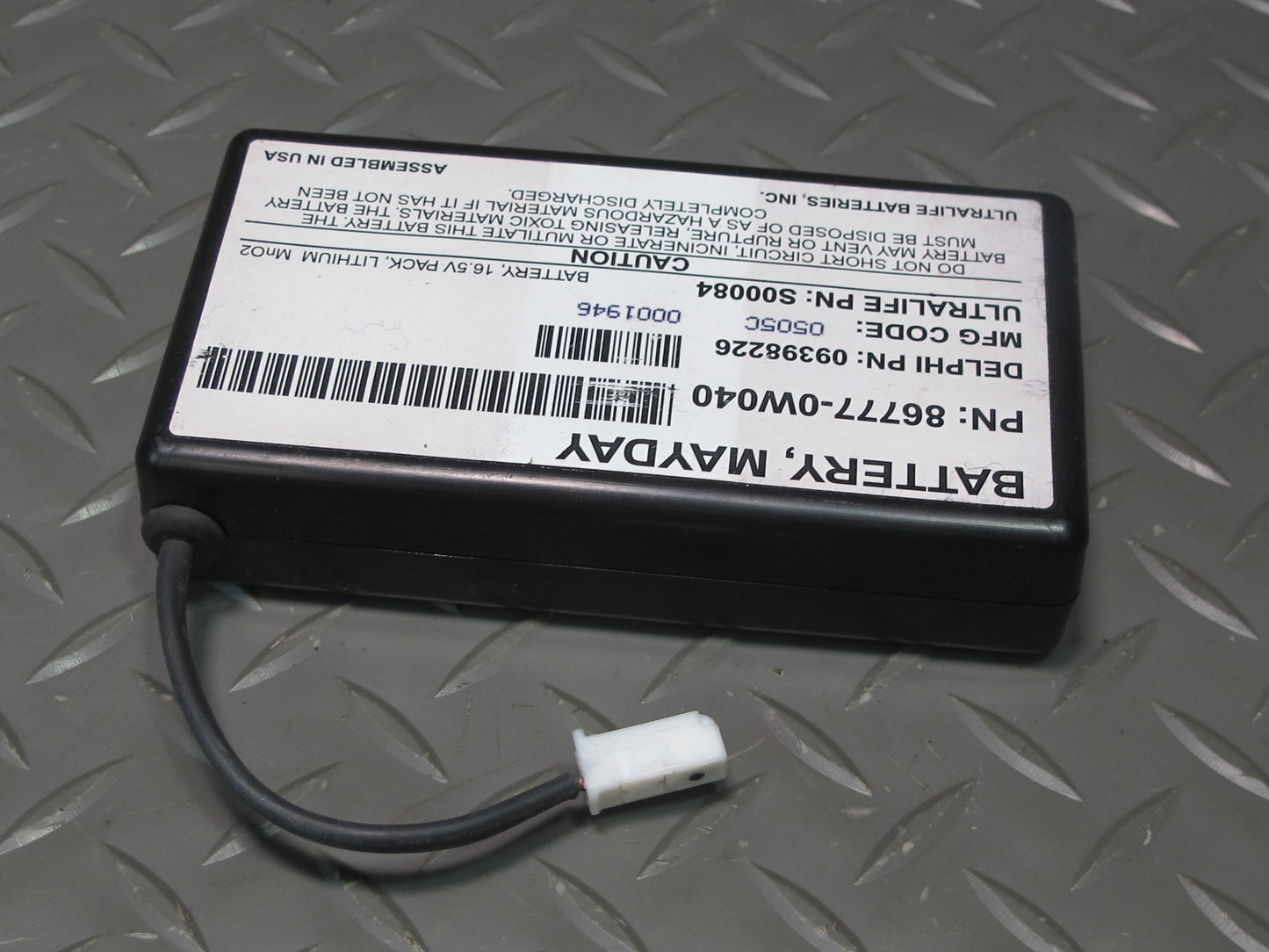 2005-2007 Lexus J100 LX470 Mayday Battery Control Module Unit 86777-0W040