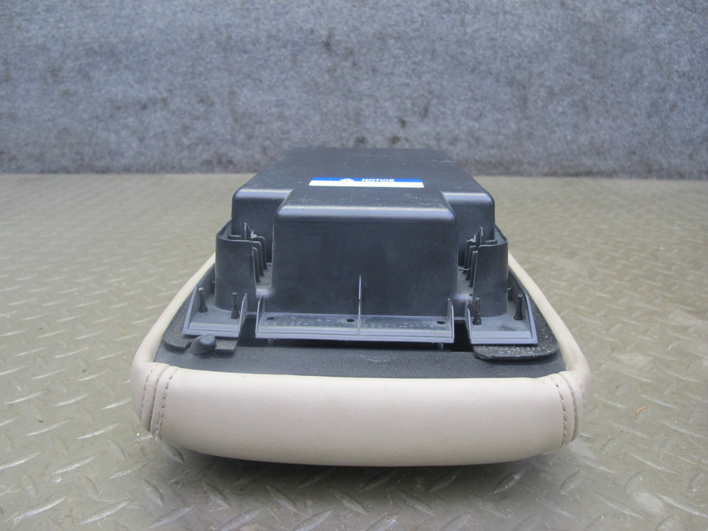 2003-2007 Lexus J100 LX470 Front Center Console Arm Rest Leather Ivory