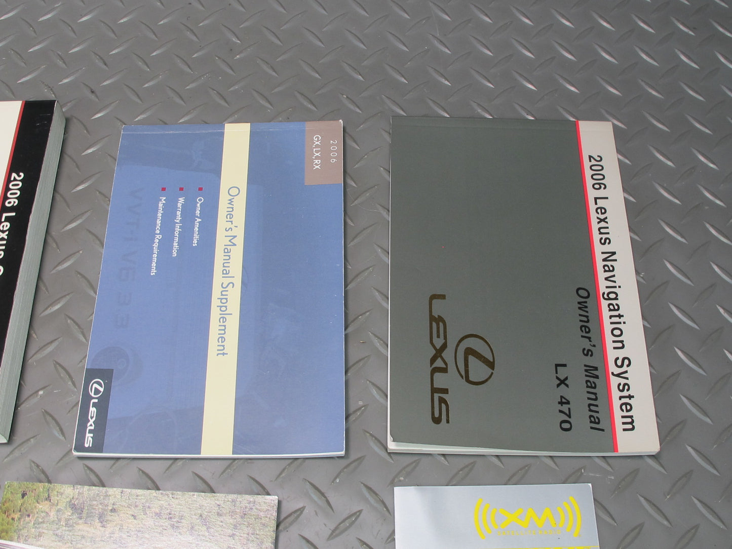 2006 Lexus J100 LX470 Owners Operator Book Manual Guide Set W/ Case Set