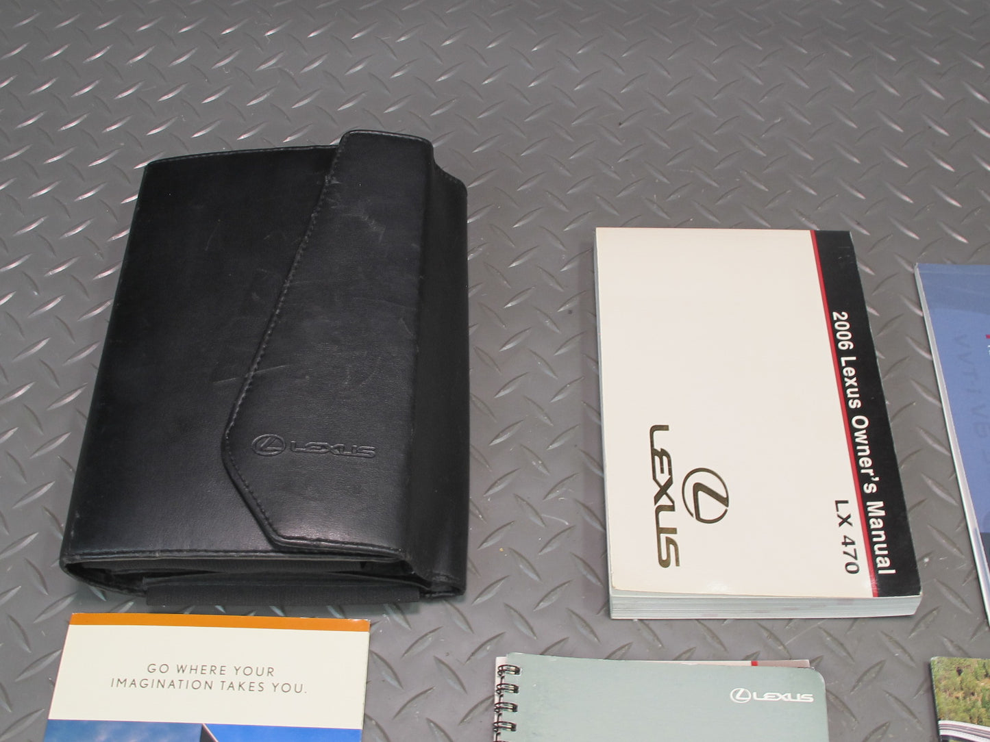 2006 Lexus J100 LX470 Owners Operator Book Manual Guide Set W/ Case Set